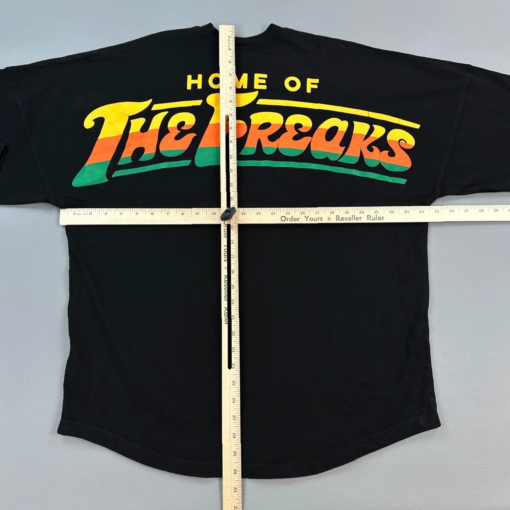 ESPIRIT Panic At The Disco Spirit Jersey Women's Medium Black House Of The Freaks Logo Shirt Size M / US 6-8 / IT 42-44 - 7 Thumbnail