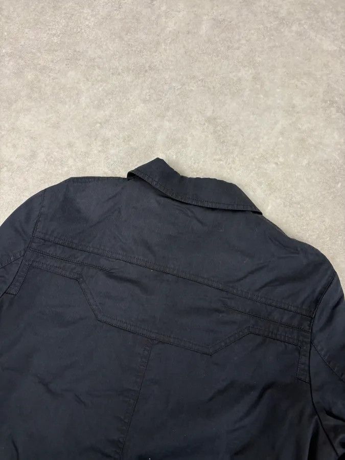 Dior SS2008 Dior Navy Light Trucker Jacket by Kris Van Assche Size US S / EU 44-46 / 1 - 7 Thumbnail