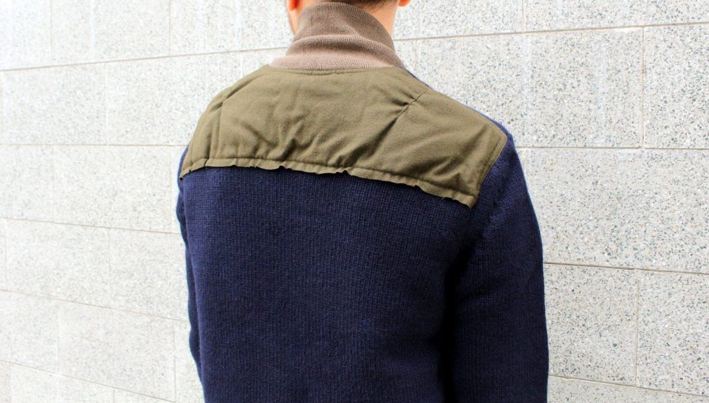 Sacai Sacai Wool Military Sweater Navy Olive Trim Size 2 Size US M / EU 48-50 / 2 - 12 Thumbnail