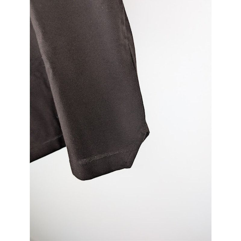 Bottega Veneta o1rshd1 New Dry Piquet Cotton Polo Shirt in Fondente Size US M / EU 48-50 / 2 - 6 Thumbnail