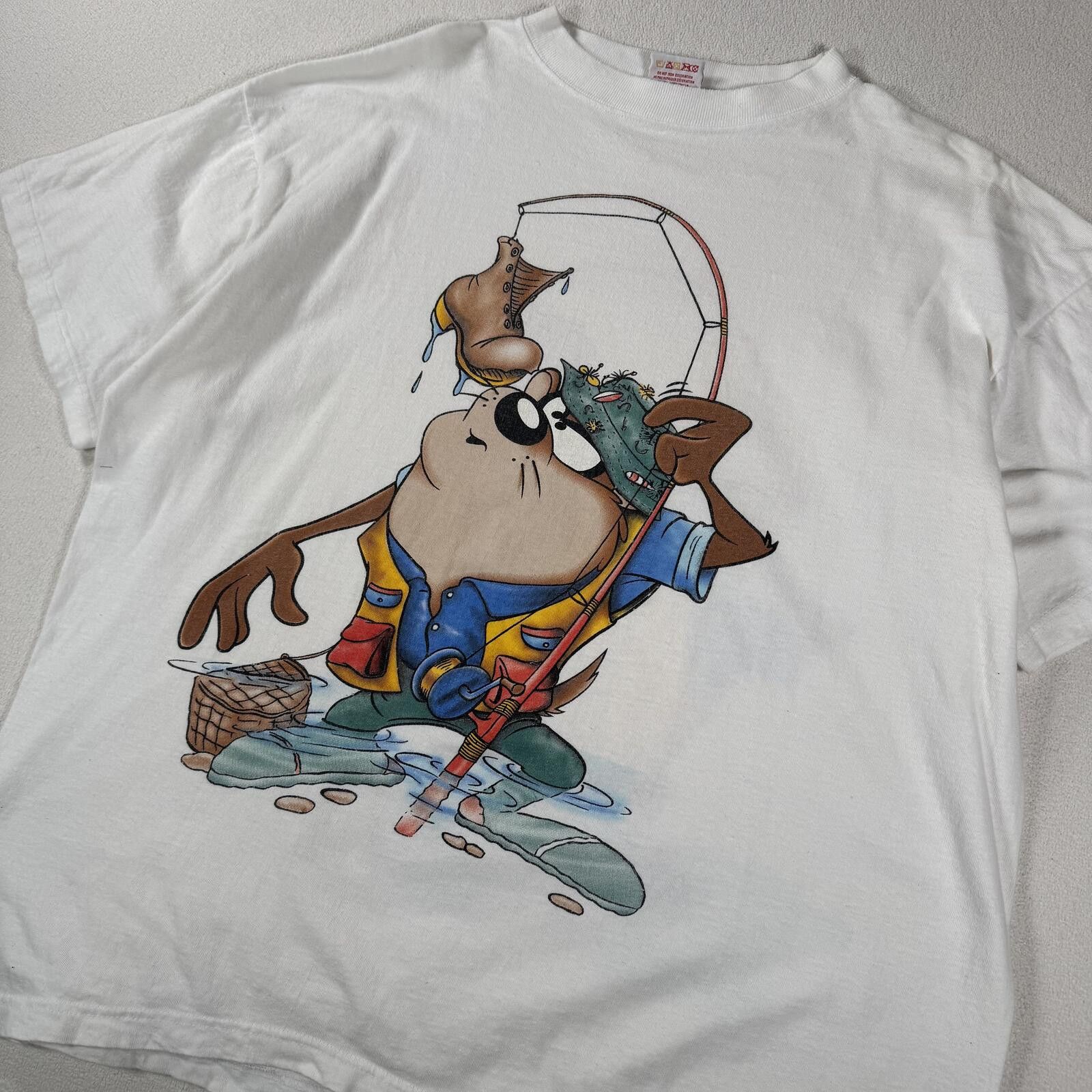 Other Vintage 90s Tazmanian Devil Looney Tunes Cartoon Tee Size US L / EU 52-54 / 3 - 7 Thumbnail