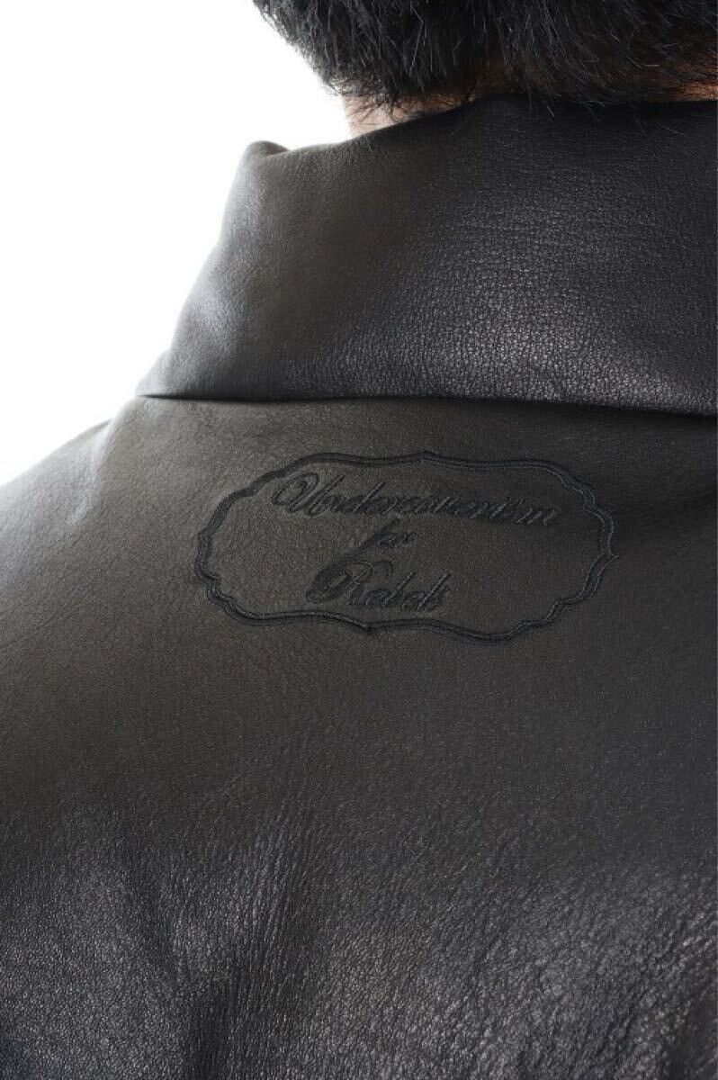 Undercover UNDERCOVERISM Yoke Leather Random Stitch Down Blouson Size L Size US L / EU 52-54 / 3 - 8 Thumbnail