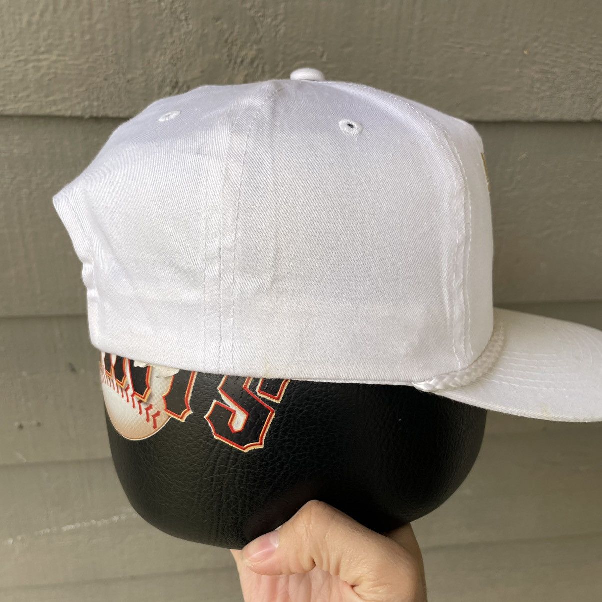 Other Vintage 90s Alaska Polar Bear Snapback Hat White Size ONE SIZE - 5 Thumbnail