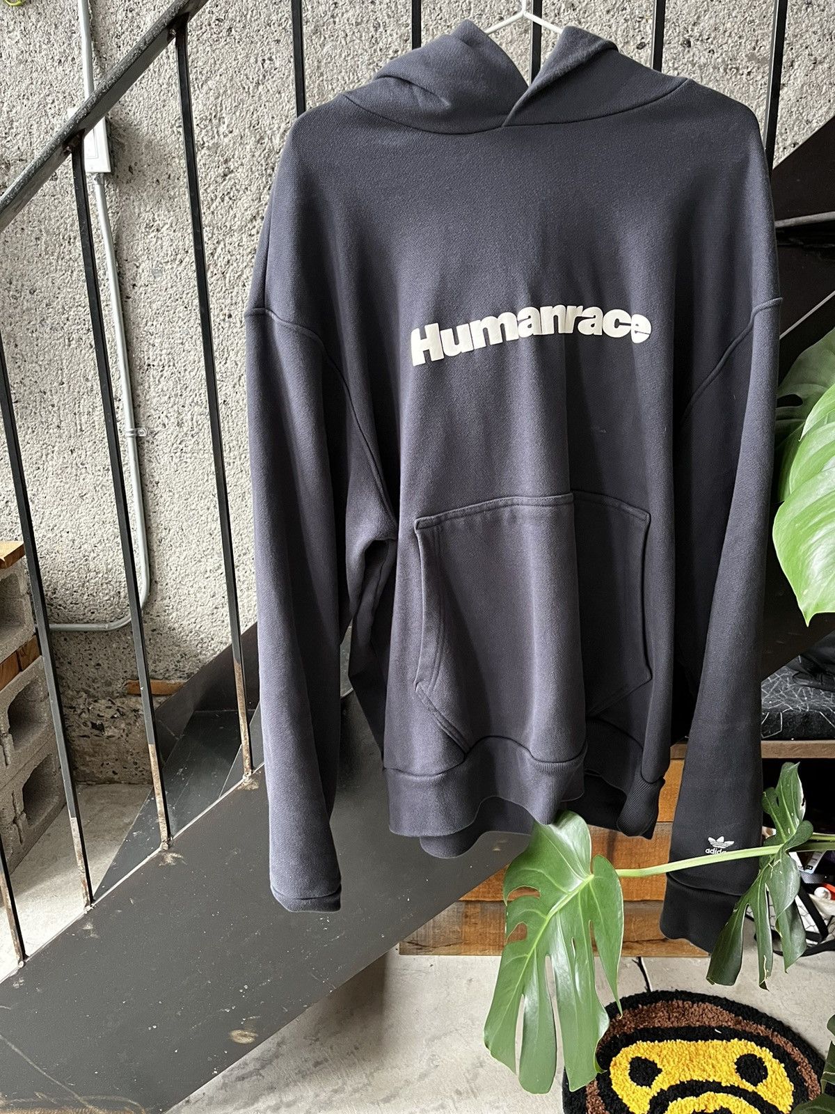 image of Humanrace X Adidas Hoodie in Blue, Men's (Size XL)