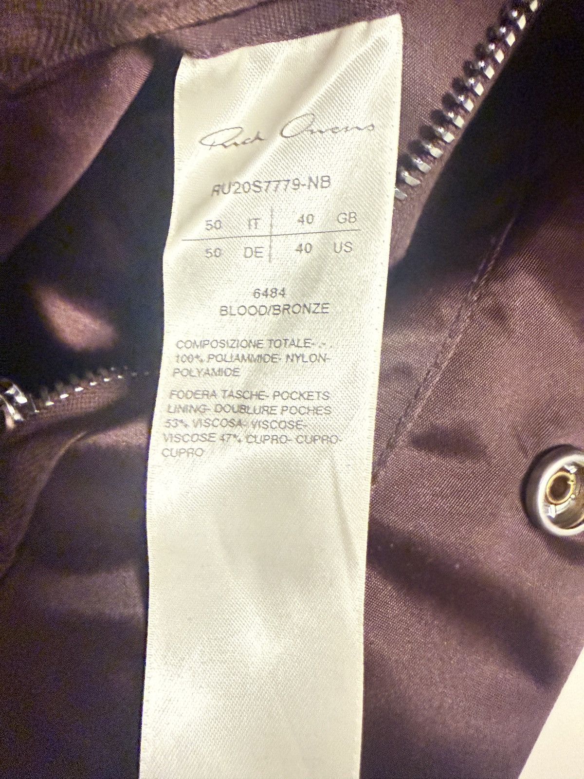 Rick Owens Rick Owens Bauhaus Bomber Jacket Size US M / EU 48-50 / 2 - 5 Thumbnail