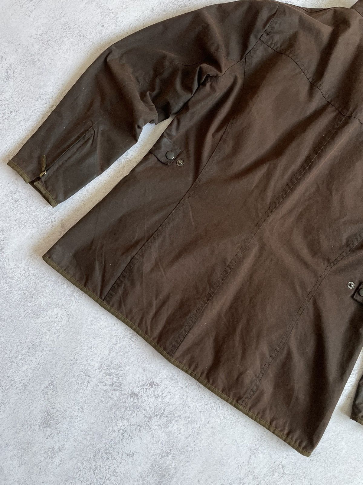 Barbour Barbour L1094 Ladies Utility Jacket Brown England Size US M / EU 48-50 / 2 - 3 Thumbnail