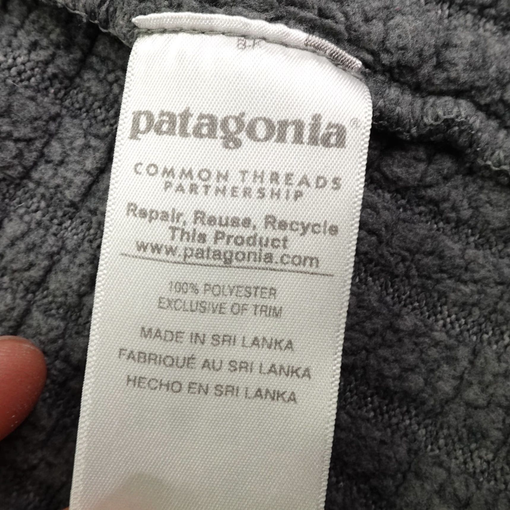 Patagonia Patagonia Better Sweater Coat Jacket Womens Medium Gray Fleece Zip Snap Hooded Long Coat Pockets Logo Outdoor Size M / US 6-8 / IT 42-44 - 6 Thumbnail