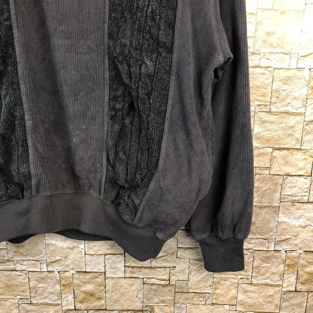 Japanese Brand × Vintage Pandly Black vintage jacket Knitwear #A833 Size US L / EU 52-54 / 3 - 8 Thumbnail