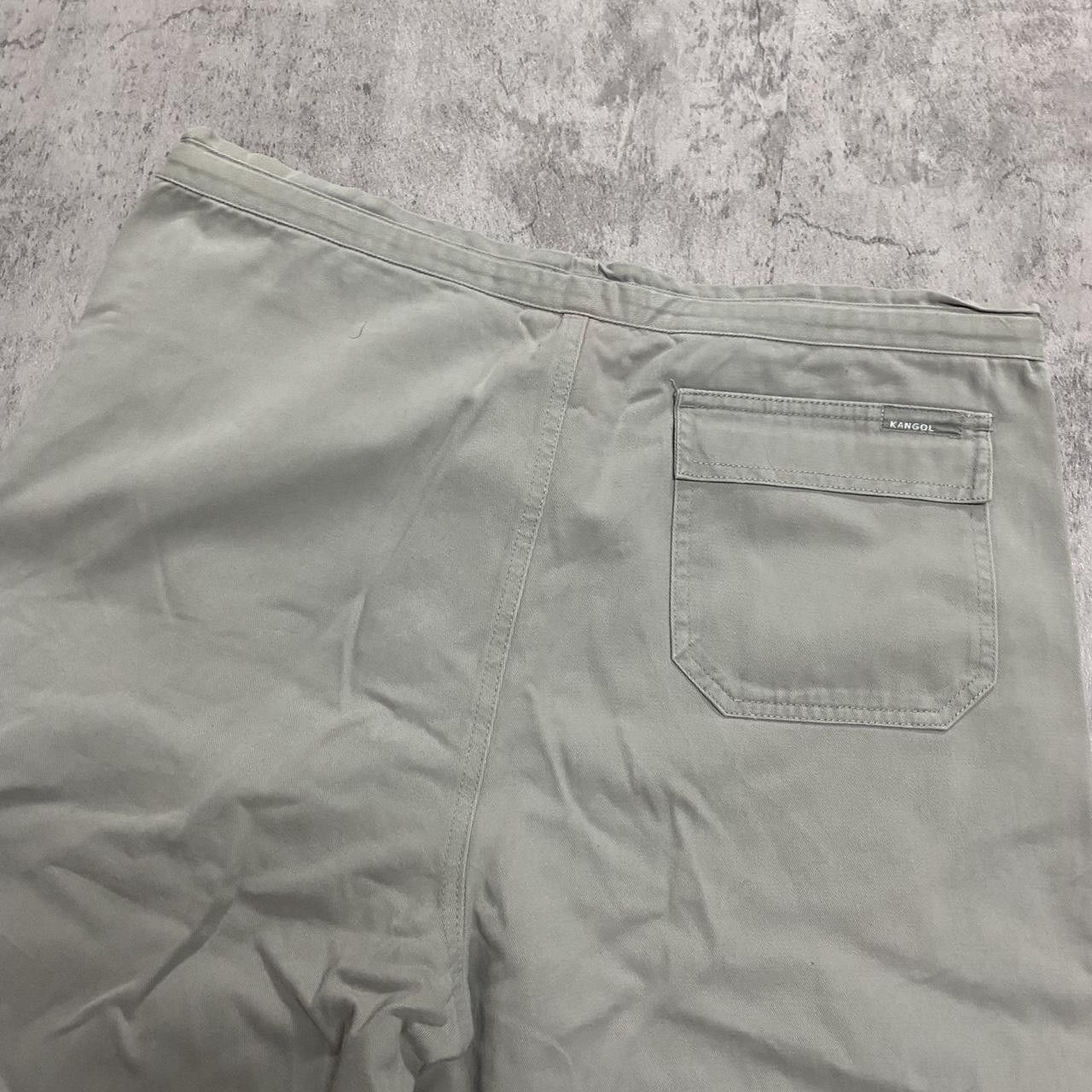 Kangol Tan Grey Kangol shorts rap hip hop Vintage y2k 2000s Size US 36 / EU 52 - 4 Thumbnail