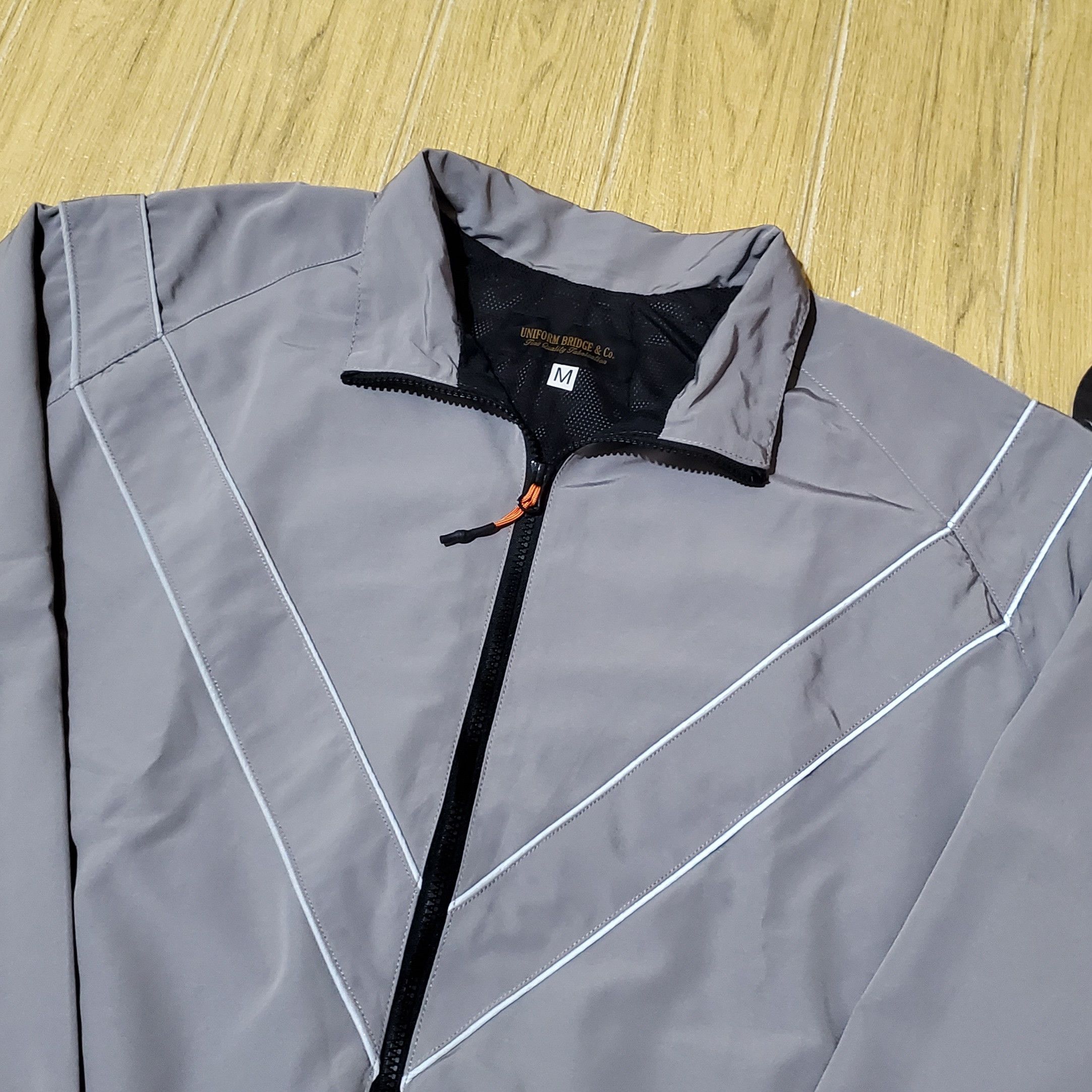 Uniform Bridge UNIFORM BRIDGE & CO Oversize Reflective Windbreaker Jacket Size US M / EU 48-50 / 2 - 7 Thumbnail