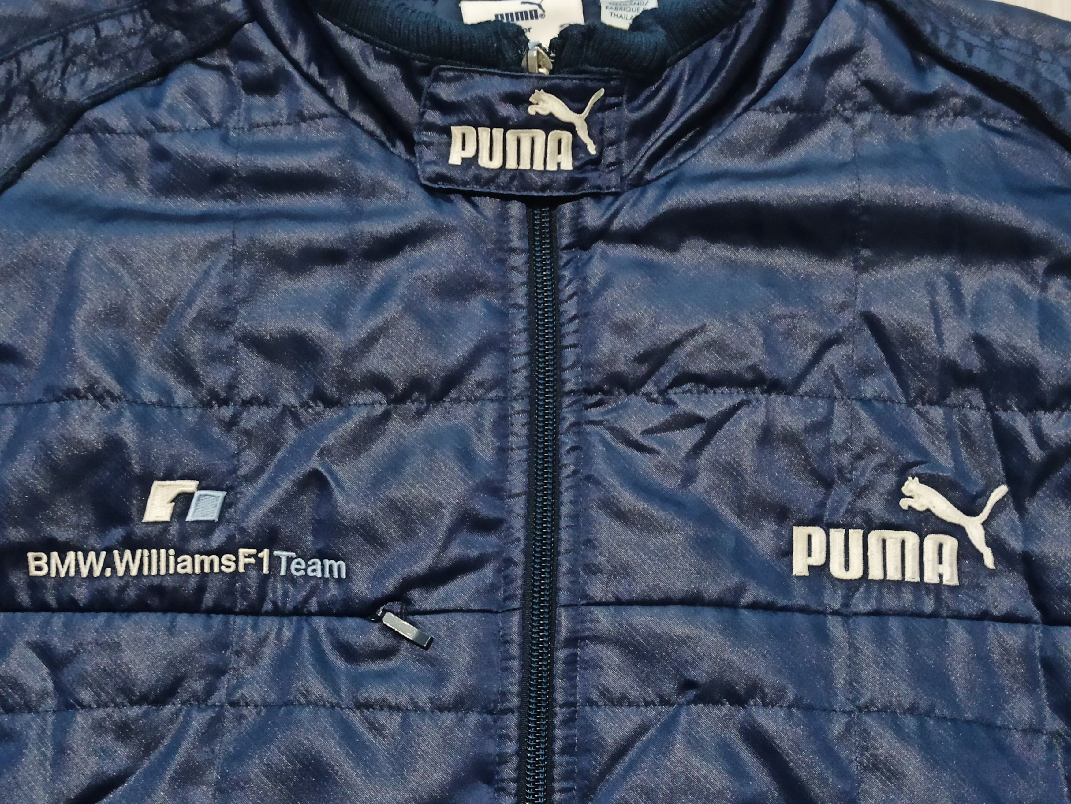 BMW × Puma × Vintage PUMA BMW WilliamsF1Team Vintage Jacket Size US XL / EU 56 / 4 - 3 Thumbnail