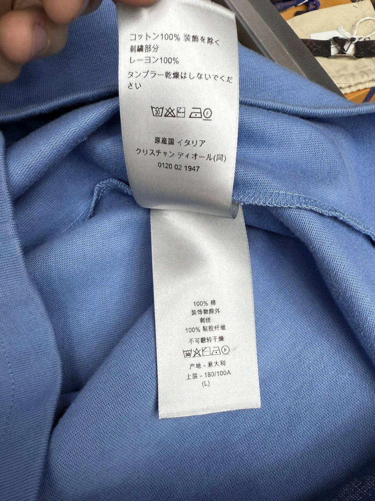 Dior Dior Men’s Blue CD Icon Relaxed-Fit T-Shirt Size Large🔥 Size US L / EU 52-54 / 3 - 11 Thumbnail
