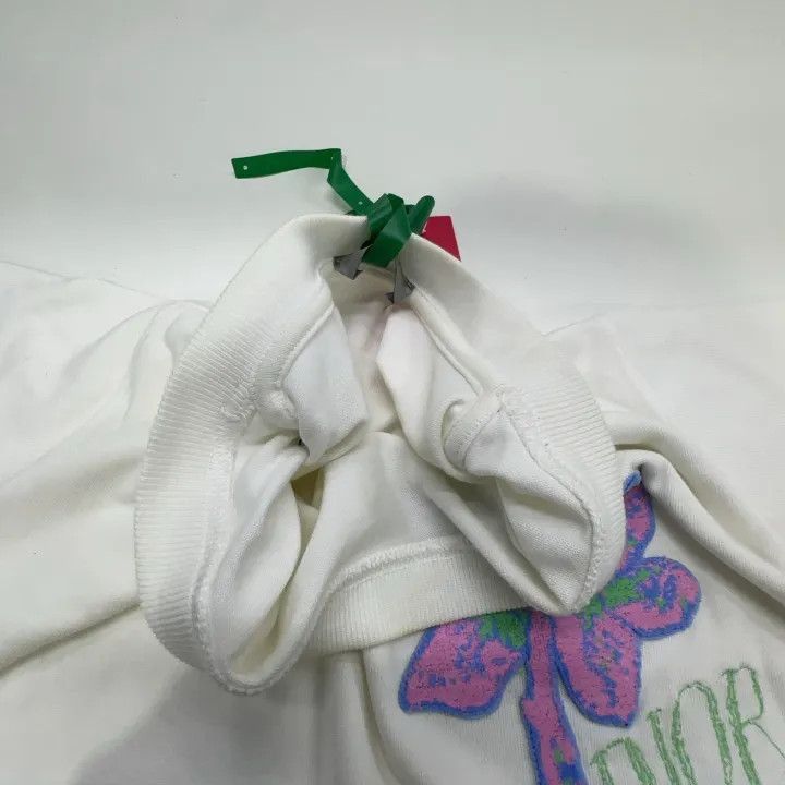Dior Dior Dior Cotton Rose Embroidery Short Sleeve T-shirt 0079 Size US XS / EU 42 / 0 - 1 Thumbnail