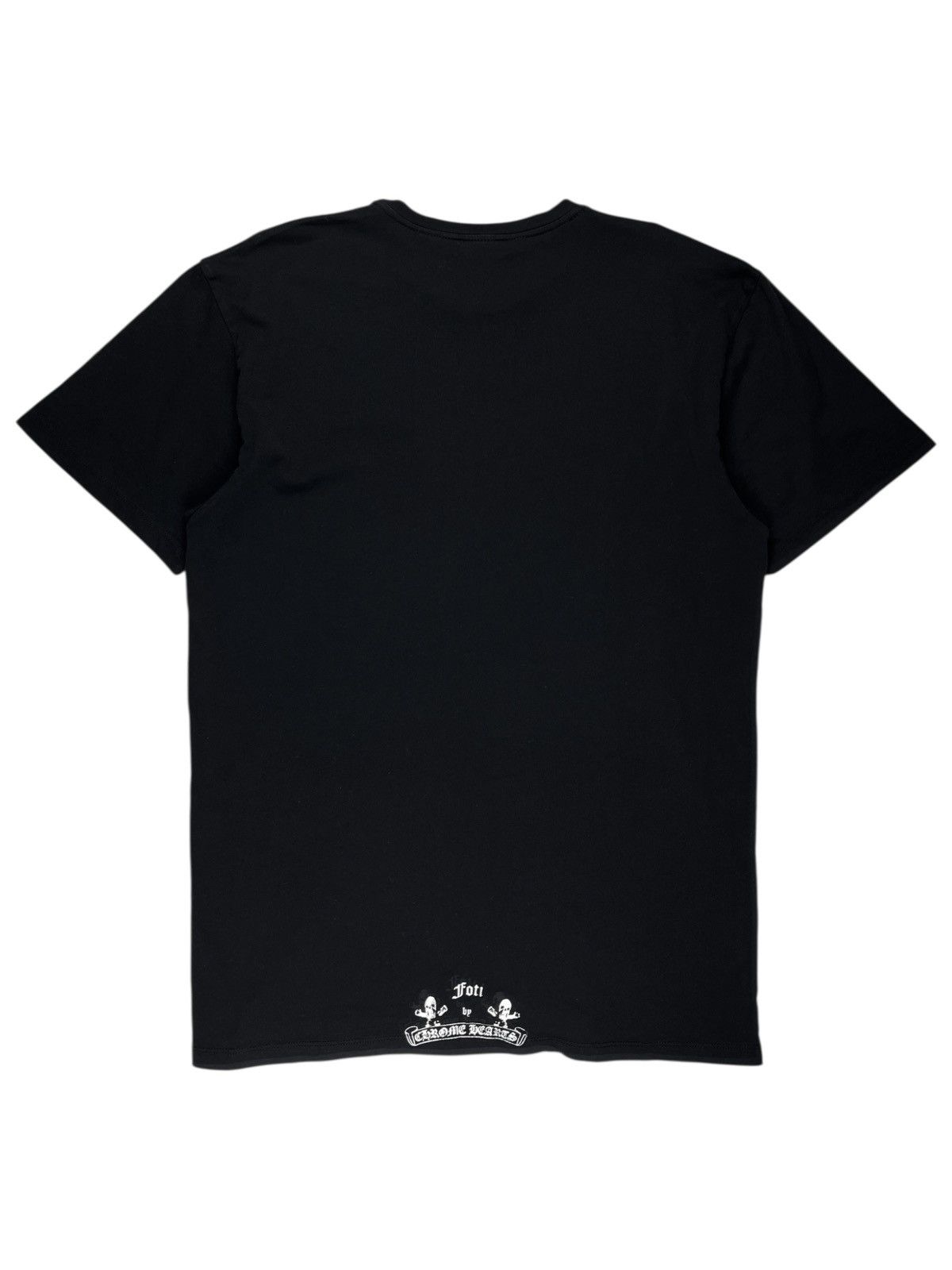 Chrome Hearts Chrome Hearts Vintage Foti Silver Skull Print Tshirt Black Size US S / EU 44-46 / 1 - 2 Thumbnail