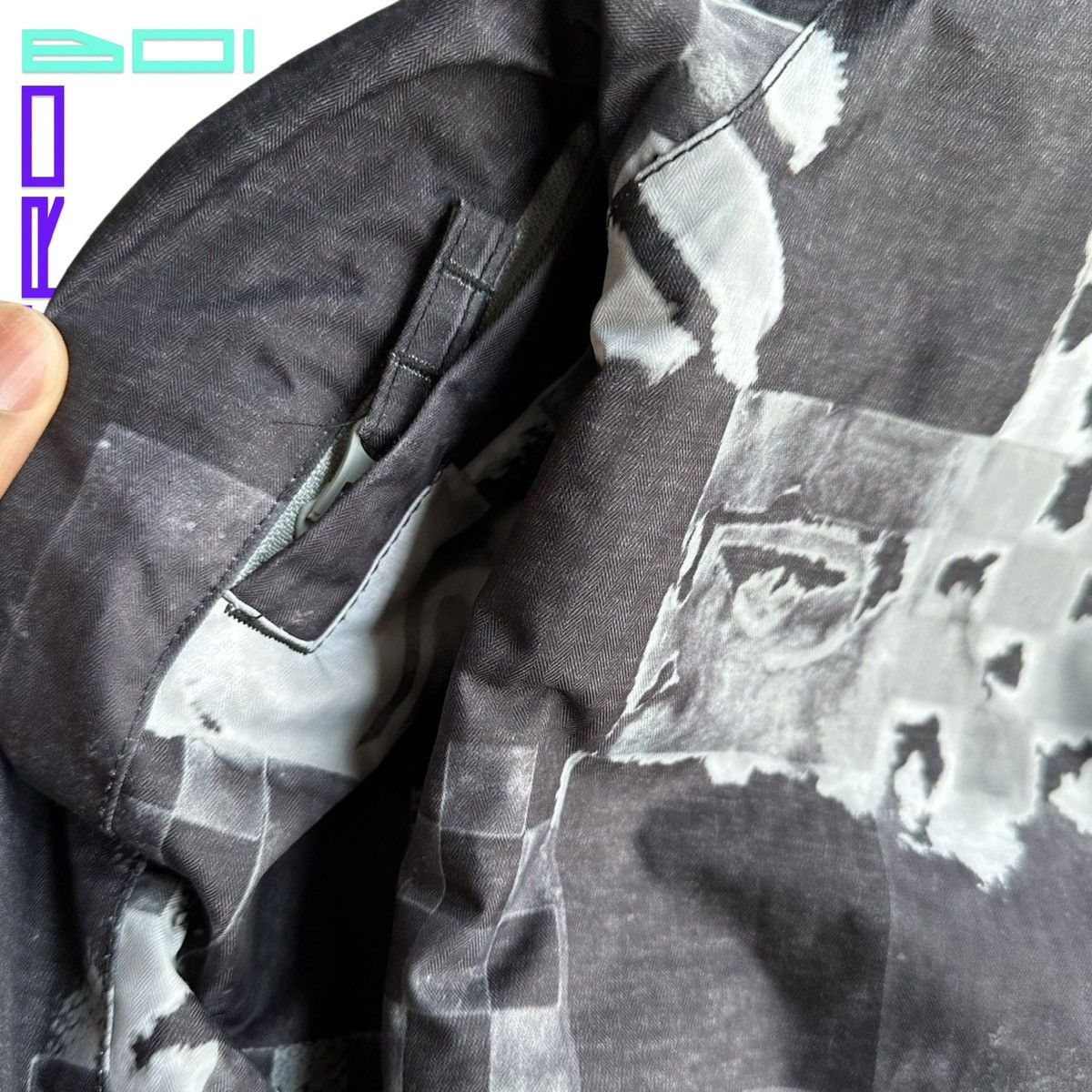 Quiksilver QUICKSILVER ABSTRACT CHECKERBOARD LOGO SKI JACKET_SMALL Size US S / EU 44-46 / 1 - 8 Thumbnail