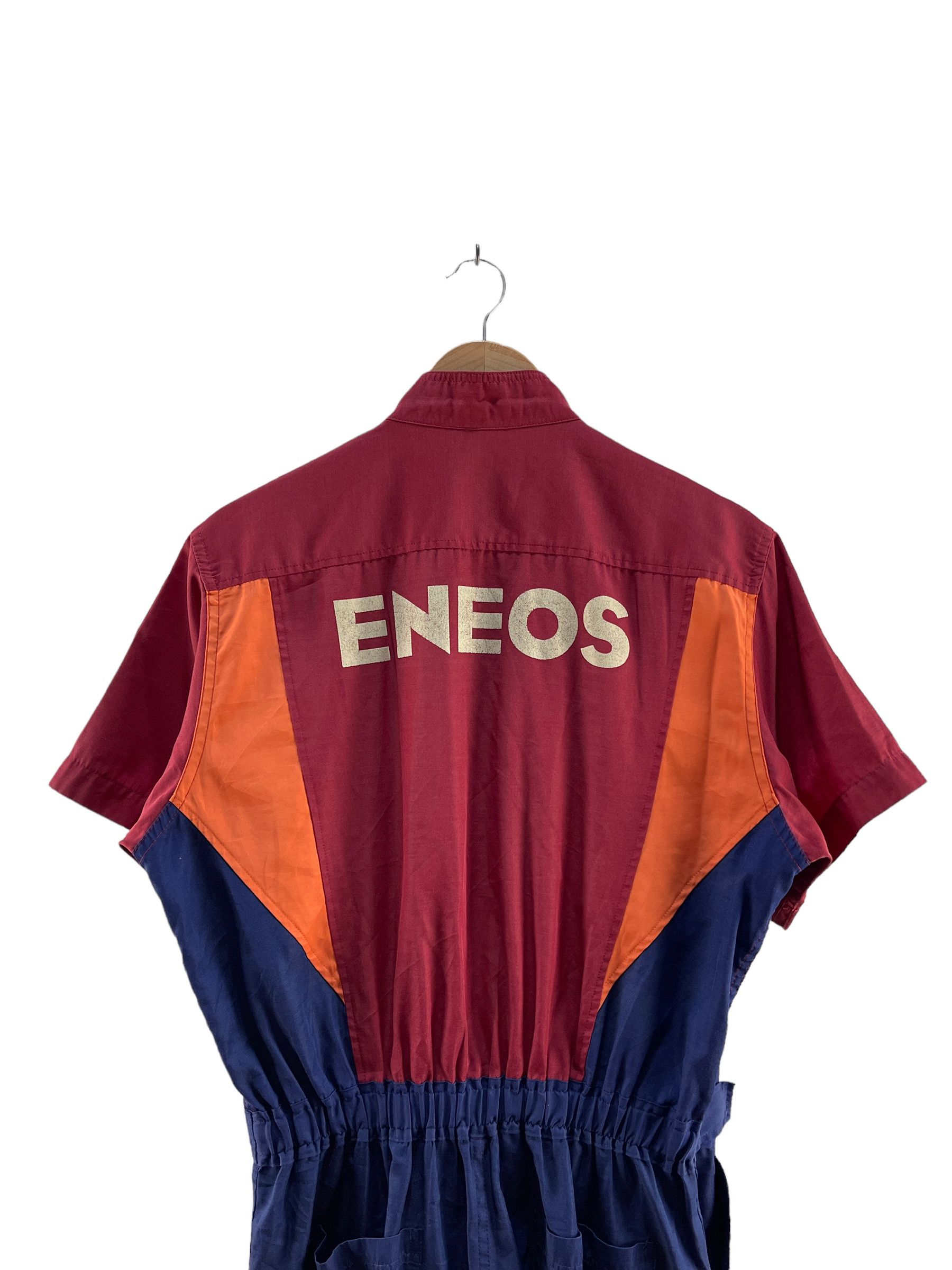 Japanese Brand Vintage 90s Eneos Overall Racing Team Size US 32 / EU 48 - 11 Thumbnail