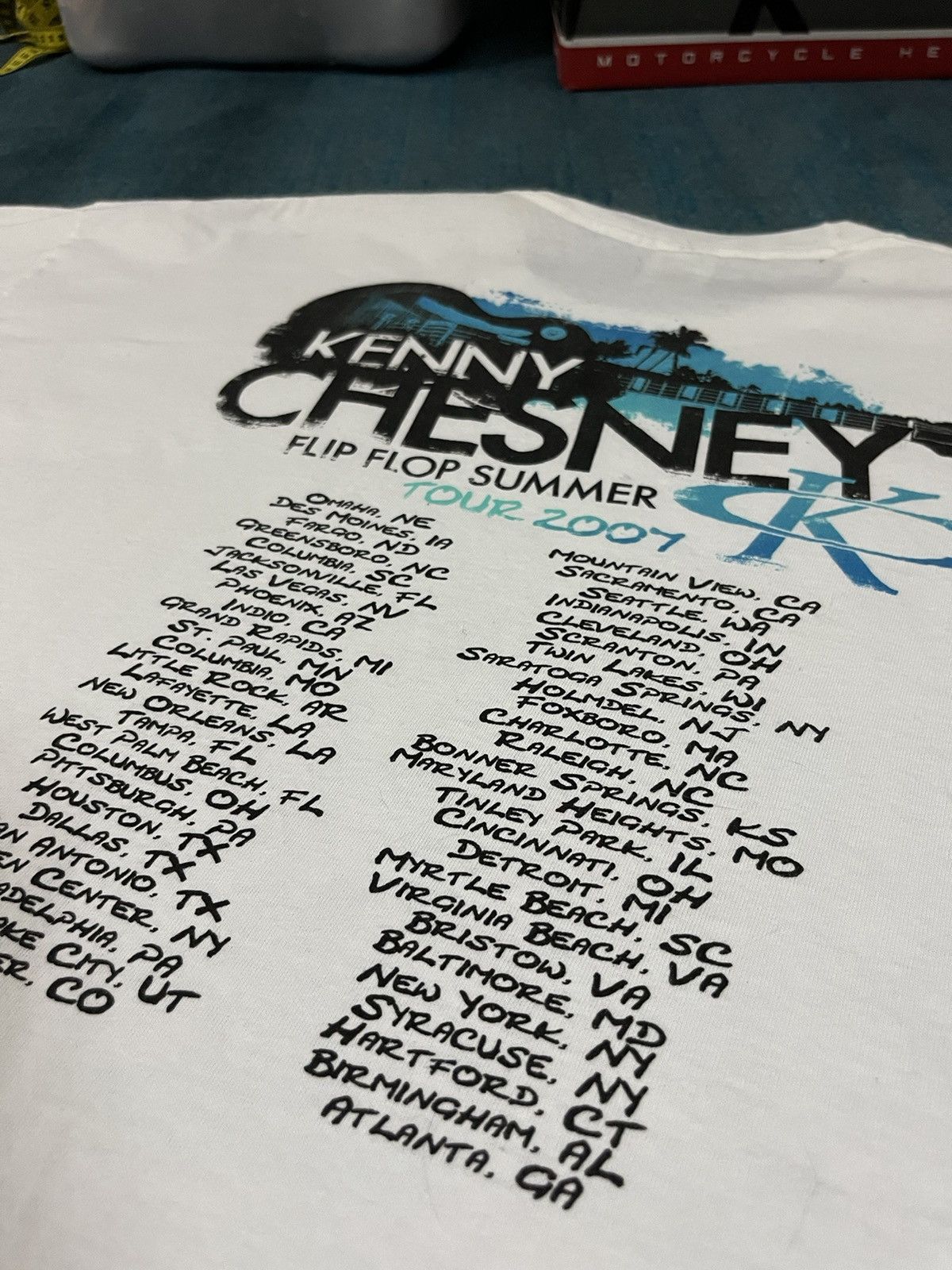 Band Tees × Vintage KENNY CHESNEY TSHIRT Size US XXL / EU 58 / 5 - 7 Thumbnail