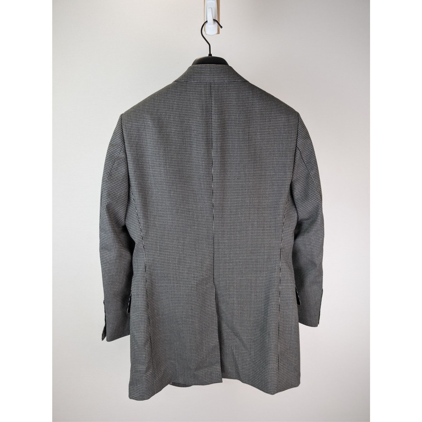 Tom Ford o1rshd1 CC20 Slim-Fit Puppytooth Wool Suit Jacket in Gray Size US M / EU 48-50 / 2 - 17 Thumbnail