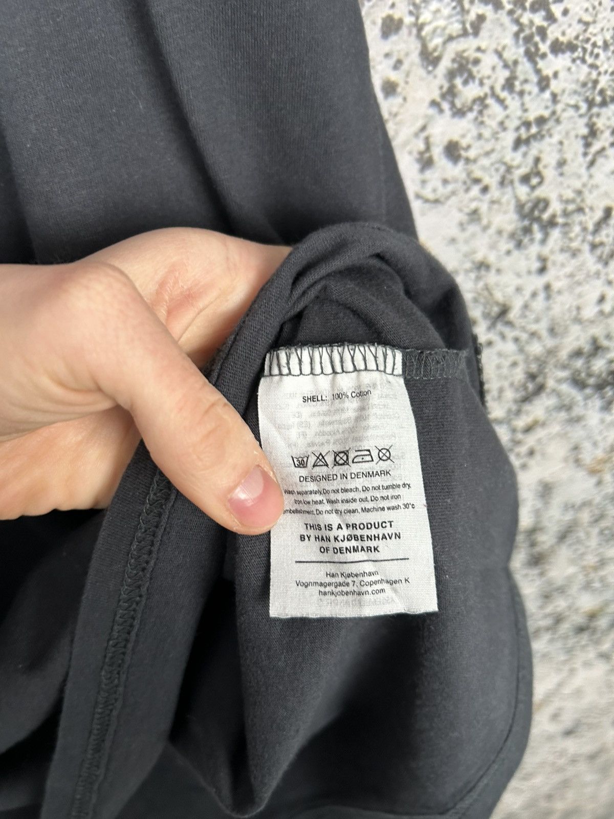 Han Kjobenhavn Denmark Designer Tee Embroidered Logo Hype