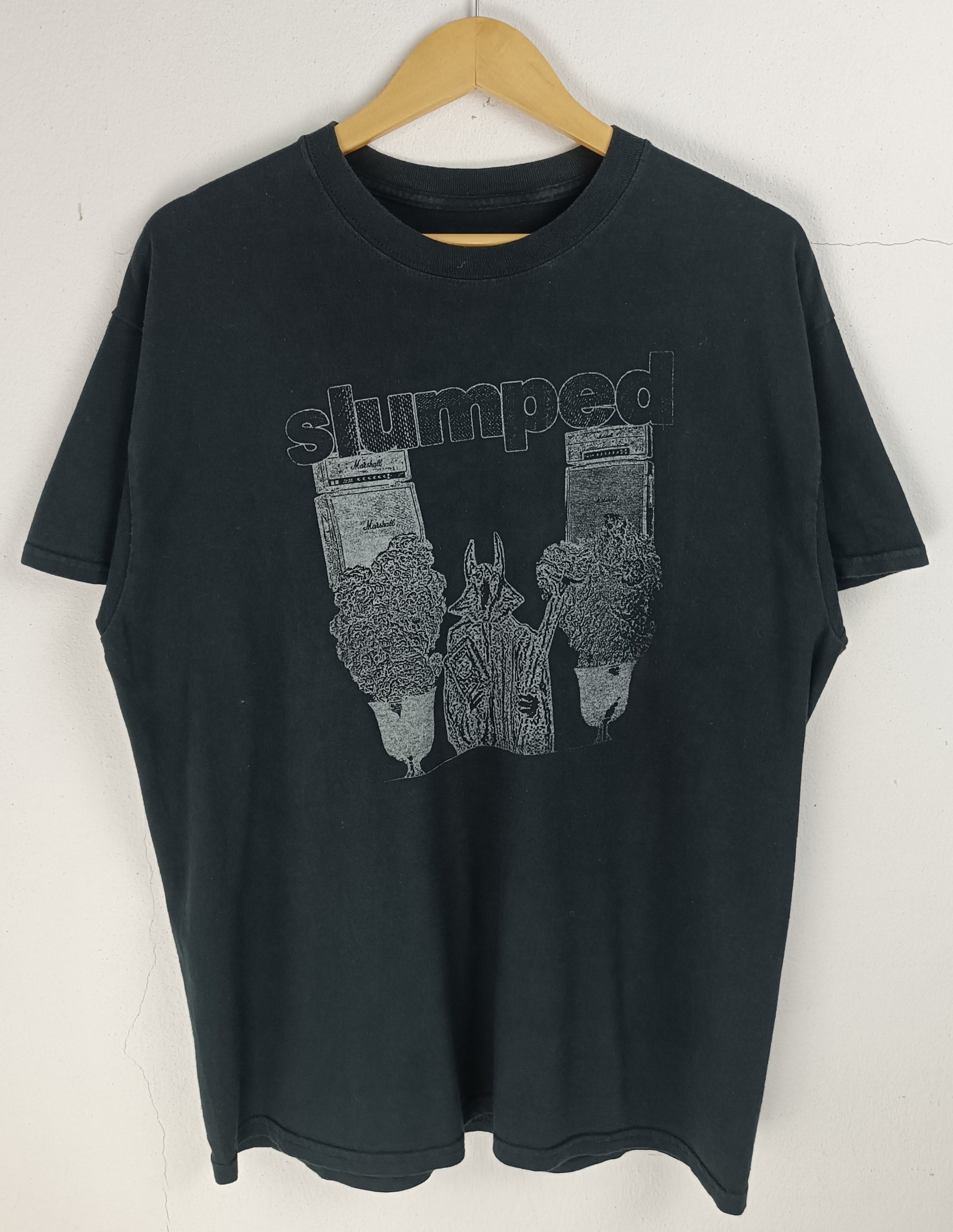 Band Tees VINTAGE SLUMPED BAND FADED TEES GRUNGE INDIE PUNK Size US L / EU 52-54 / 3 - 3 Thumbnail