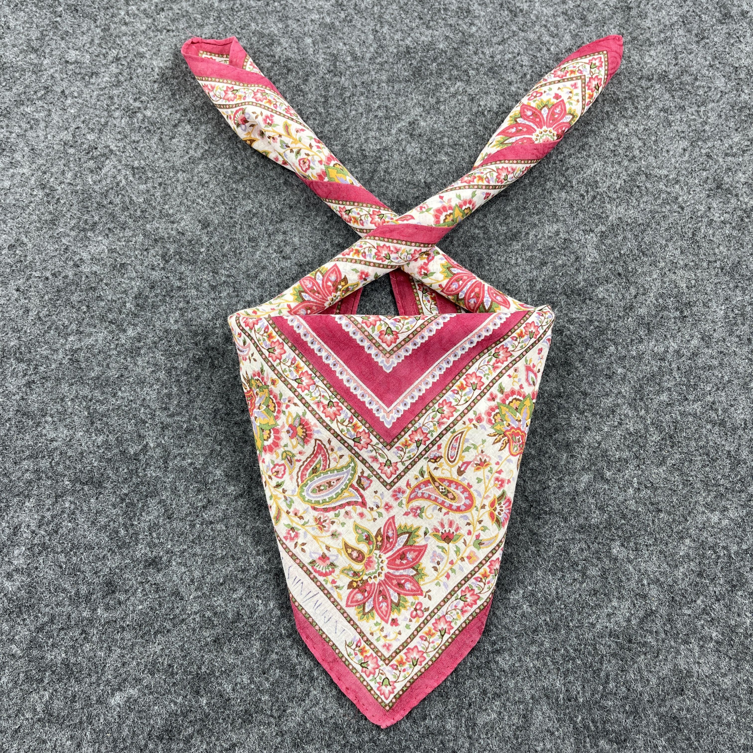 Vintage Yves Saint Laurent Handkerchief / Bandana / Neckerchief B892 Size ONE SIZE - 1 Thumbnail