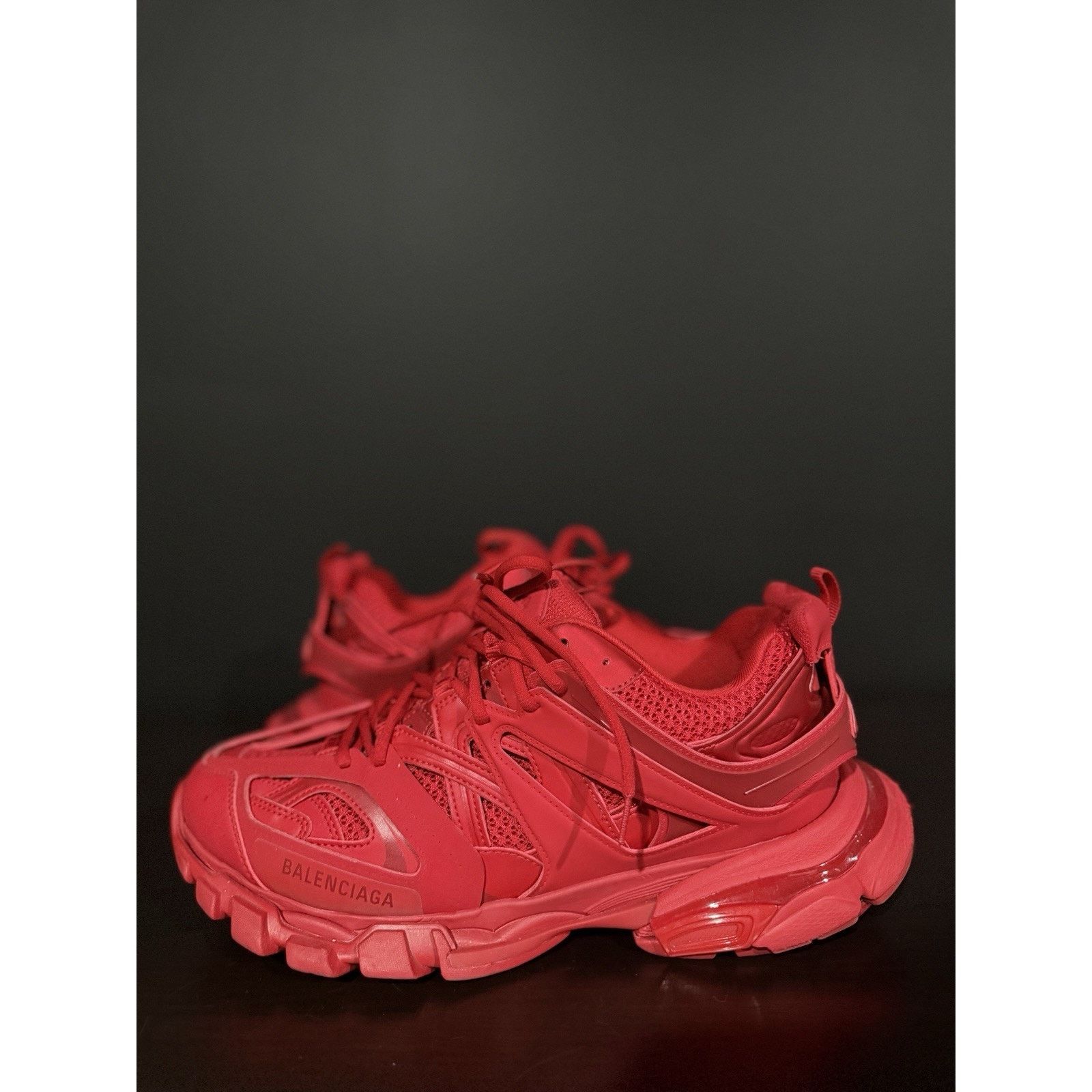 Balenciaga Size 44EU/11M Balenciaga Track Red Sneakers Size US 11 / EU 44 - 2 Thumbnail