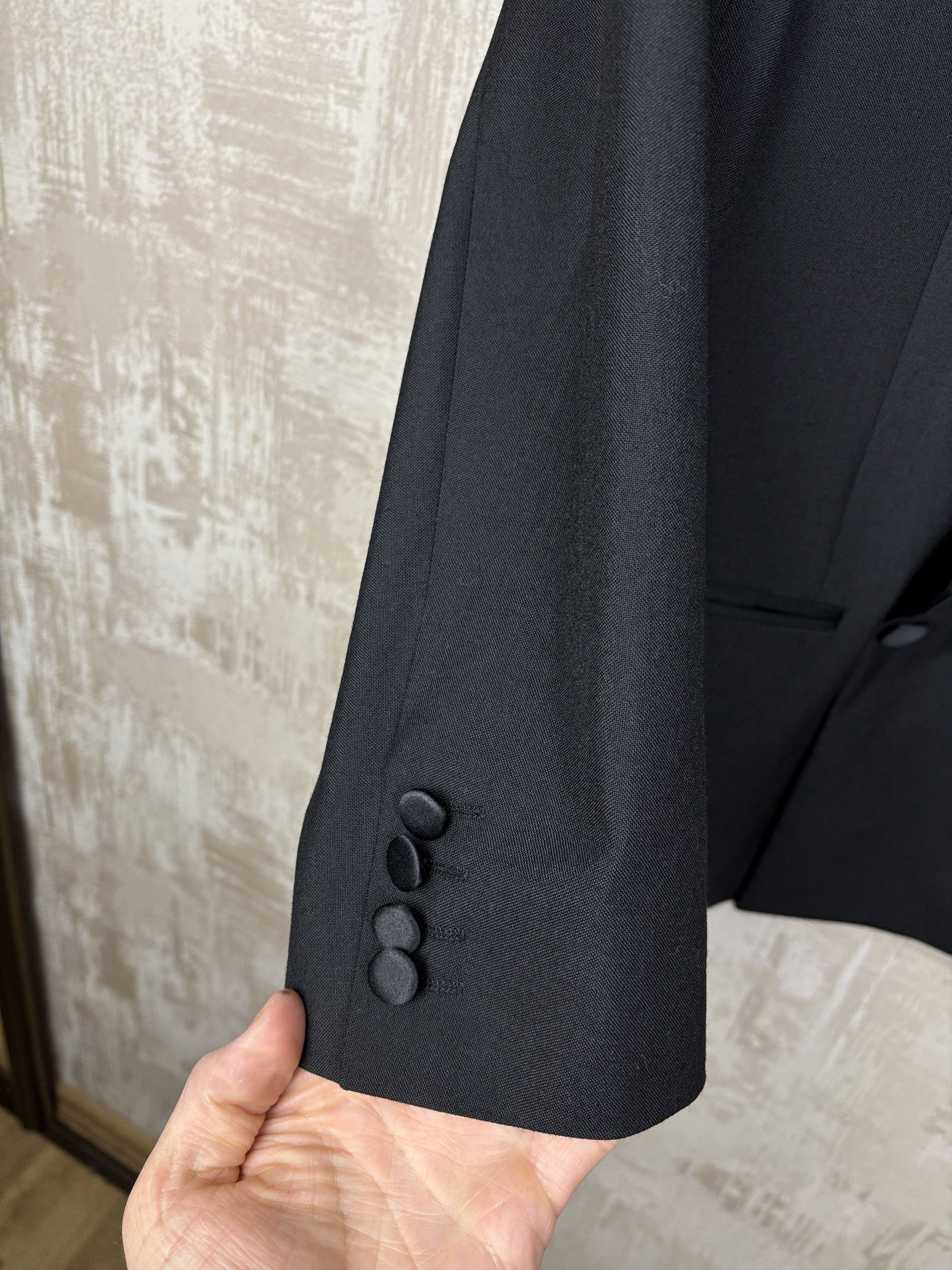 Pierre Balmain Vintage Pierre Balmain Double Breasted Suit Blazer Pants Size 42S - 7 Thumbnail