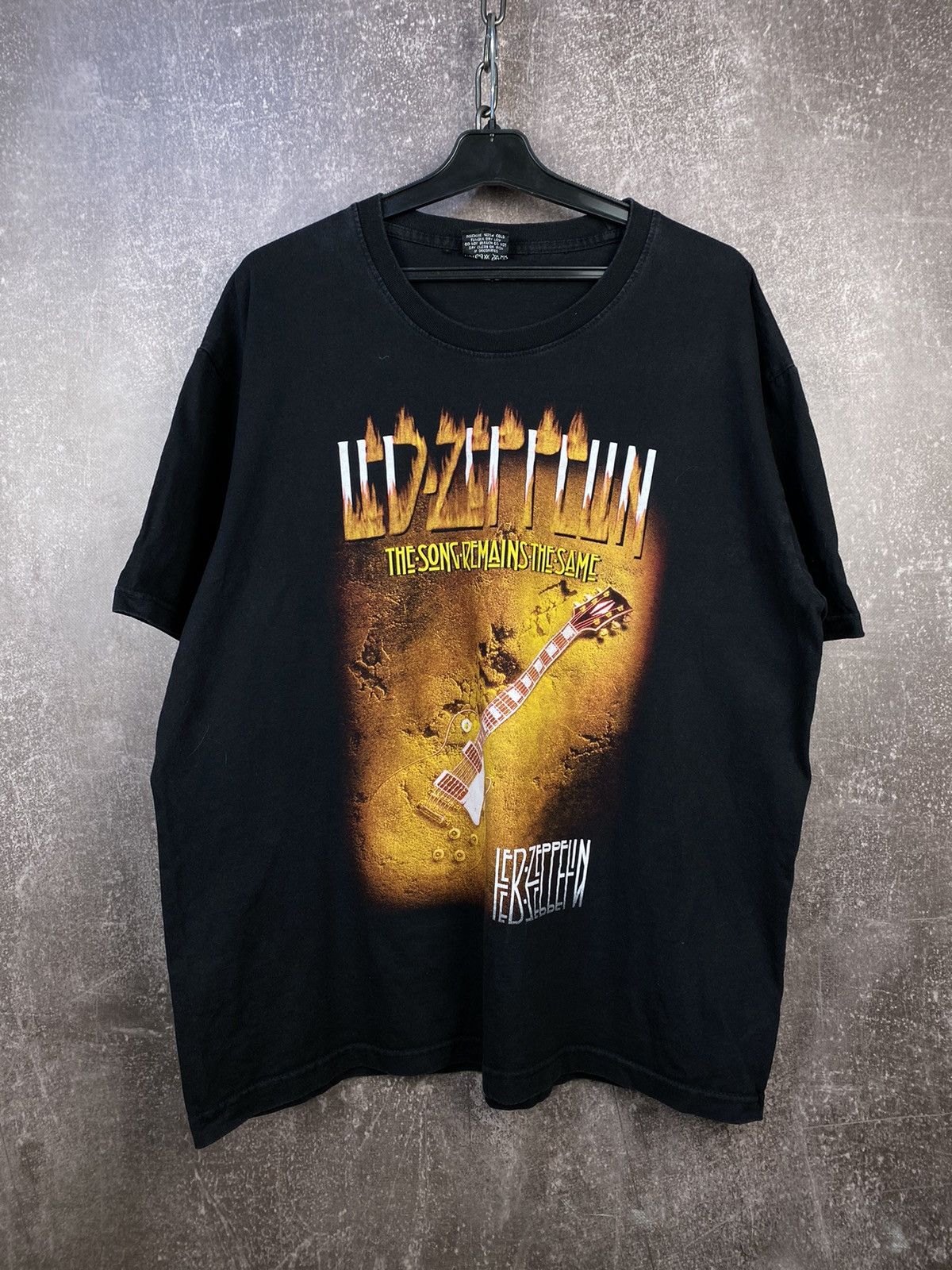 Band Tees × Led Zeppelin × Vintage Vintage LED ZEPPELIN T-shirts BIG LOGO Size US XL / EU 56 / 4 - 1 Thumbnail