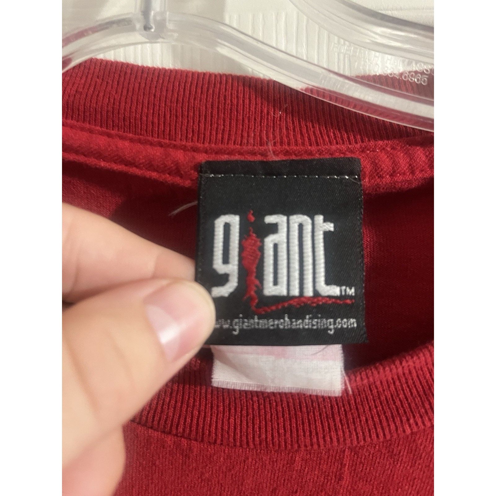 Giant Vtg Paul McCartney US Tour 2005 Beatles Red Shirt Size XL Size US XL / EU 56 / 4 - 3 Thumbnail