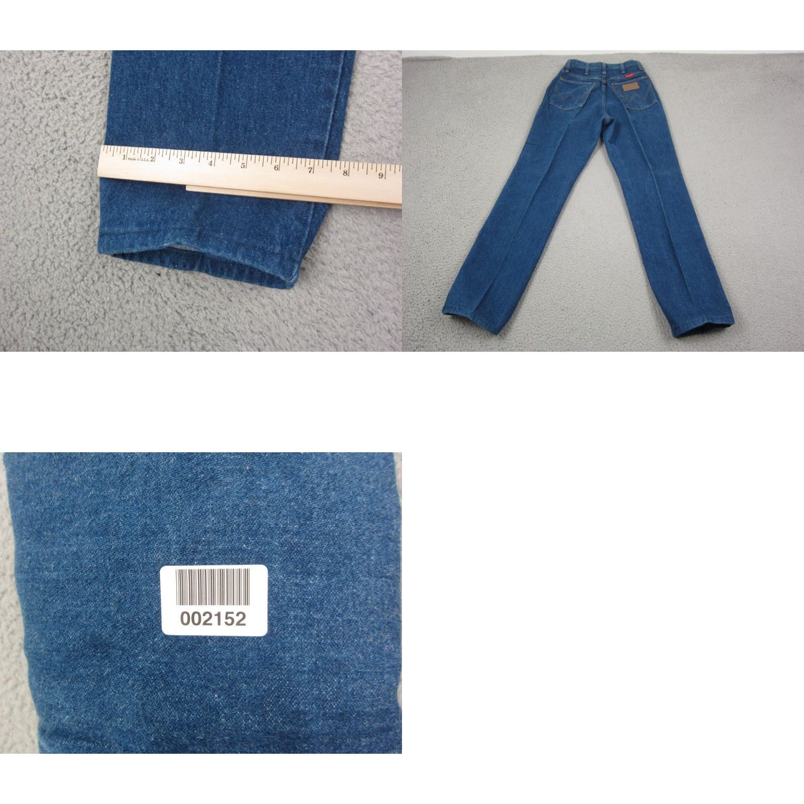 Wrangler Vintage Wrangler Jeans Teens 5/6 x 36 Blue Junior Western Cowgirl Size 6 Regular Size 28" / US 6 / IT 42 - 10 Thumbnail