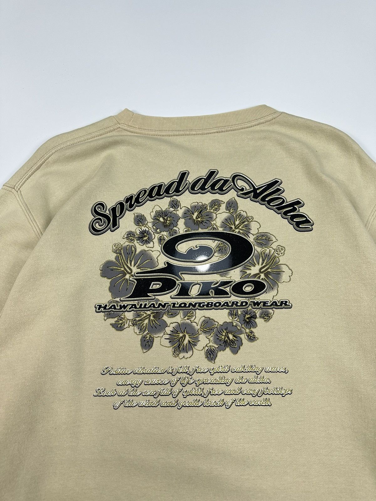 Sun Surf × Vintage Vintage Piko Hawaiian Longboard Wear Crewneck A610 Size US XL / EU 56 / 4 - 5 Thumbnail
