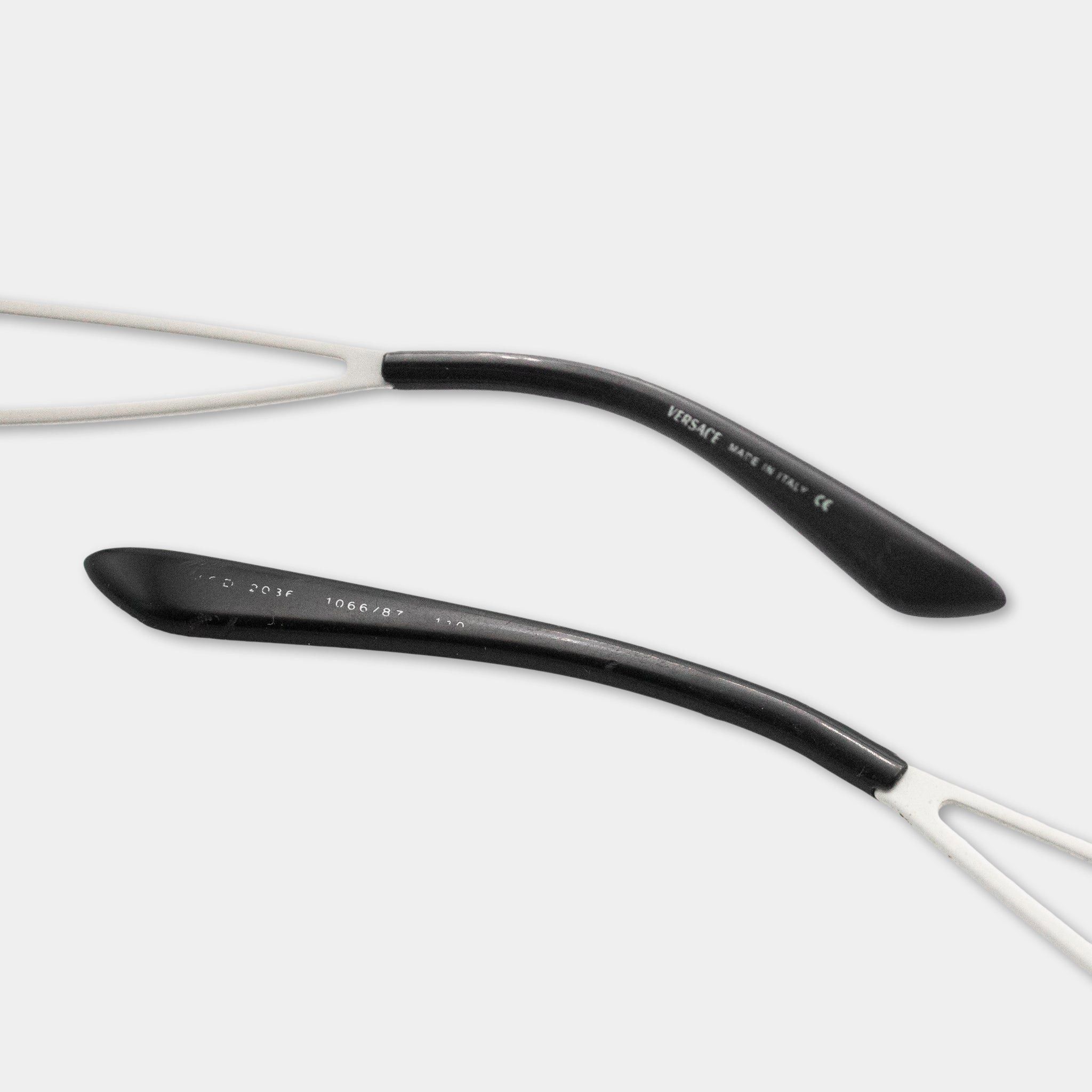 Versace Versace Black Modern Sunglasses Size ONE SIZE - 3 Thumbnail