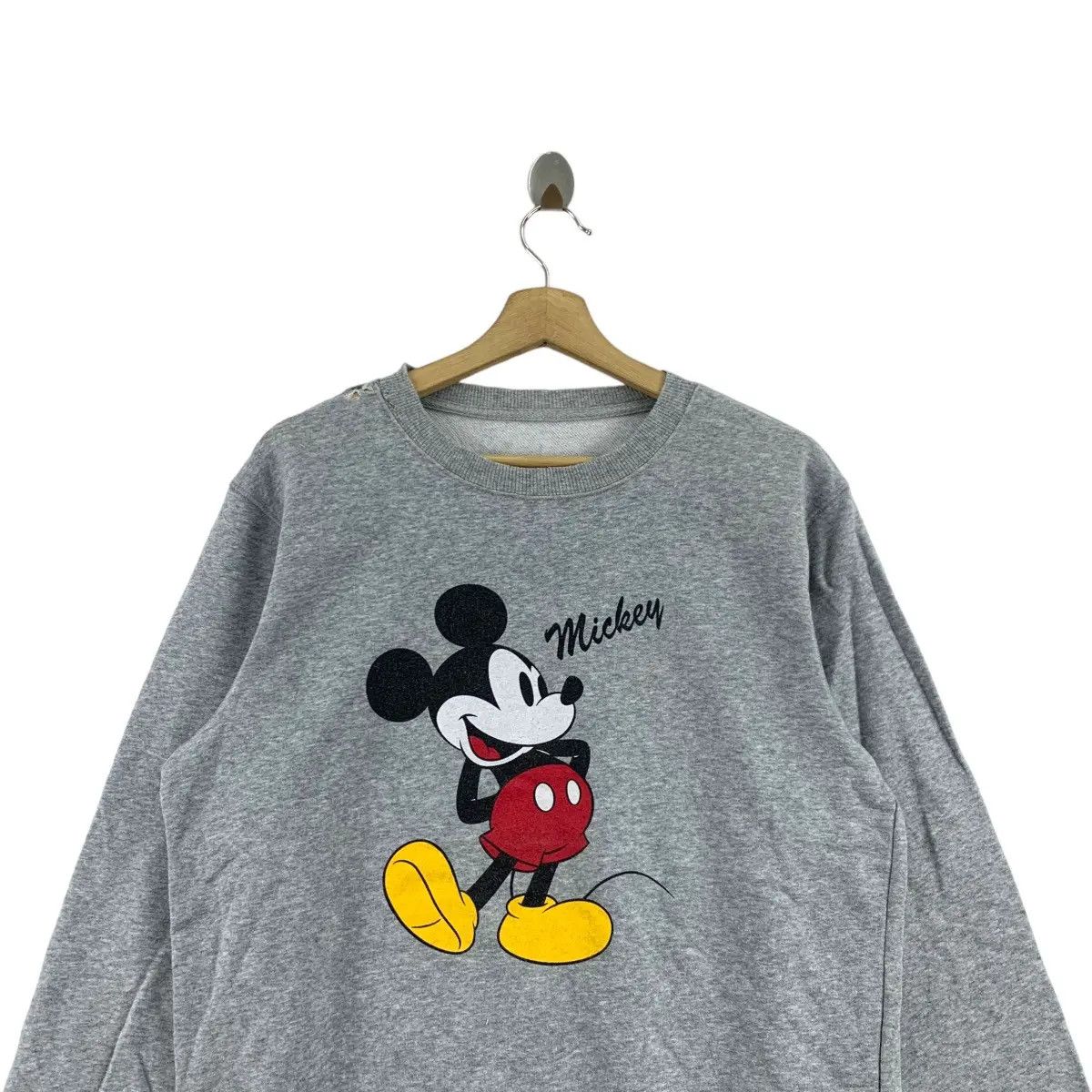Disney GU JAPAN x DISNEY Mickey Mouse Collaboration Sweatshirt Size L / US 10 / IT 46 - 4 Thumbnail