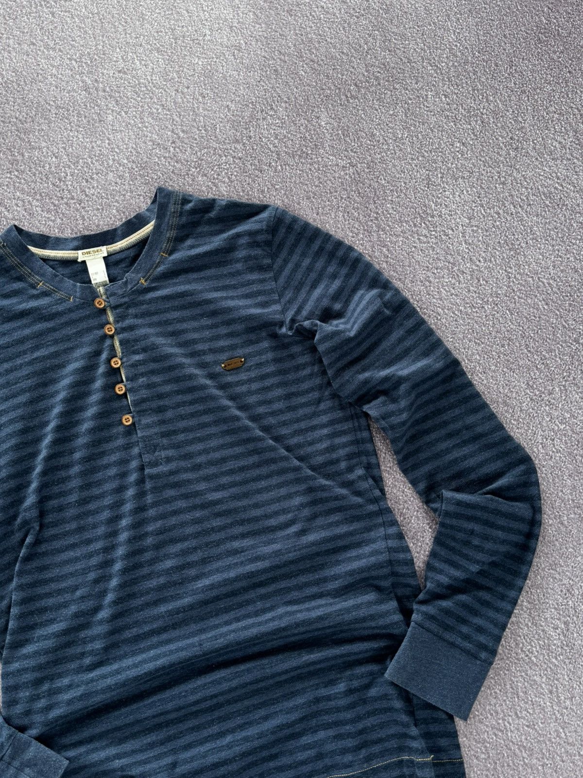 Diesel 00s Diesel Y2K Indian Vibe Button Up Long Sleeve Top Size S / US 4 / IT 40 - 5 Thumbnail