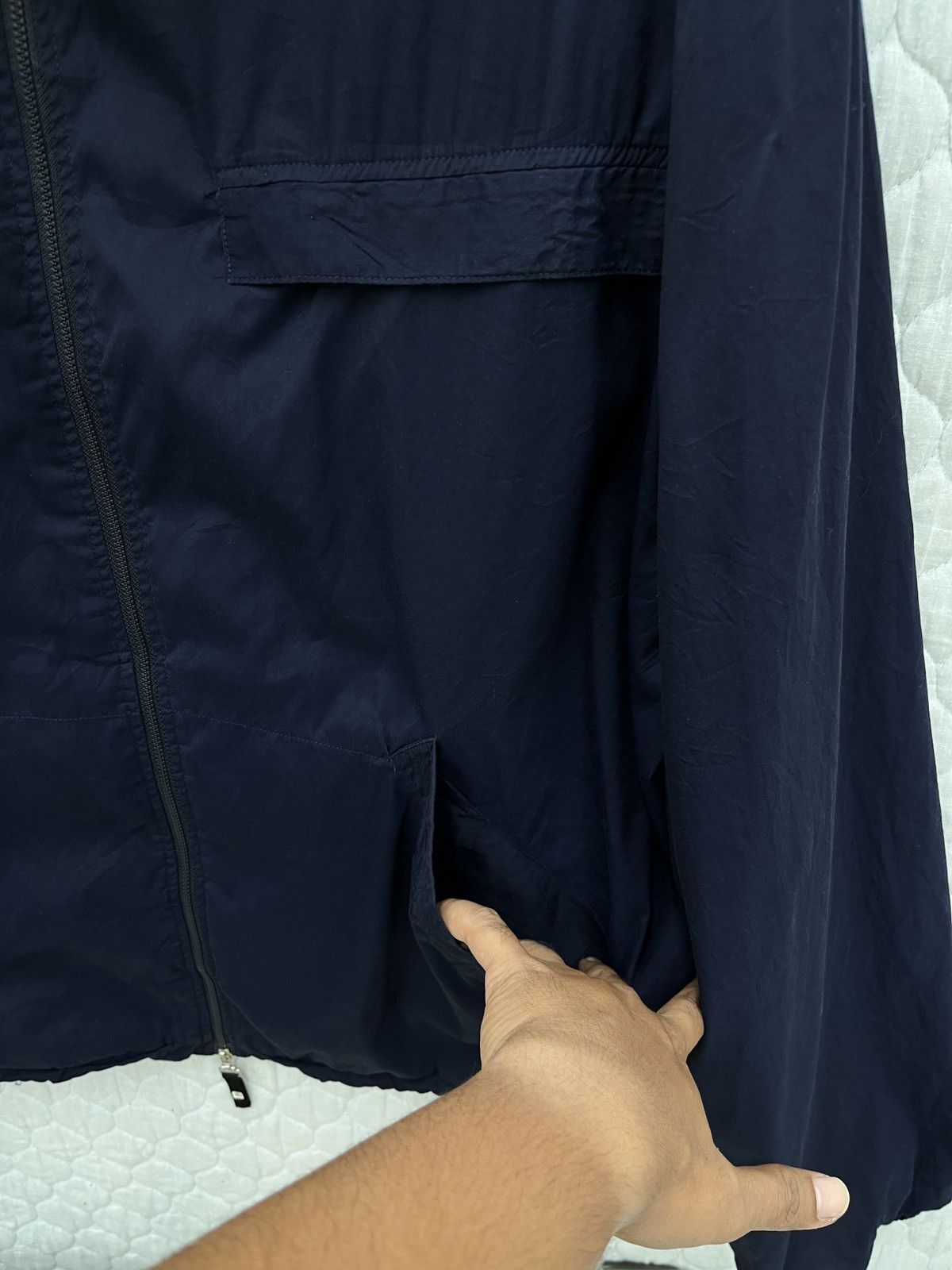 Giorgio Armani 🔥🔥🔥ARCHIVE GIORGIO ARMANI HOODIE LIGHT JACKET Size US L / EU 52-54 / 3 - 9 Thumbnail