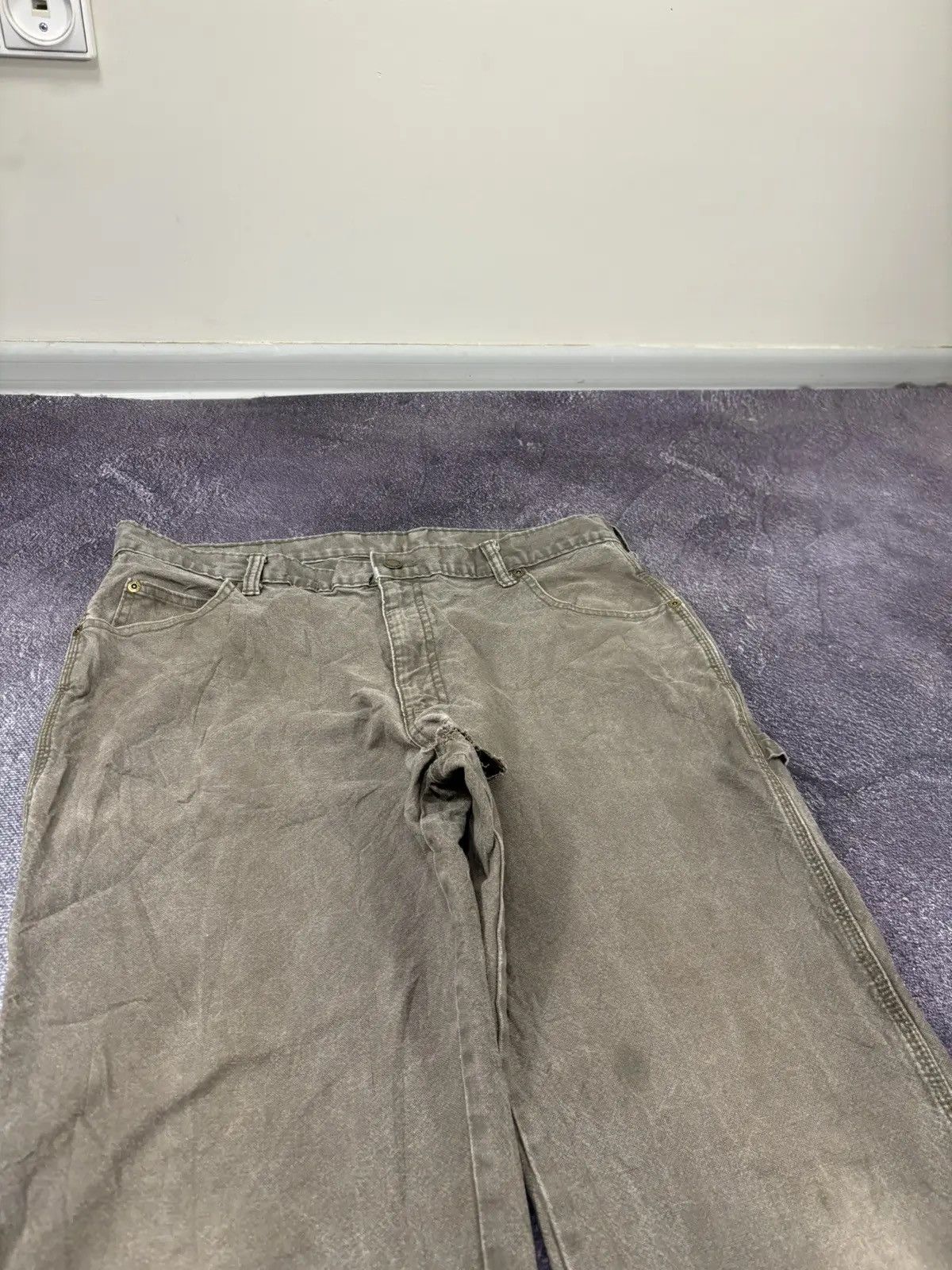 Dickies × Vintage Vintage Dickies Y2K Work Ripped Hype Baggy Pants Size US 36 / EU 52 - 8 Thumbnail