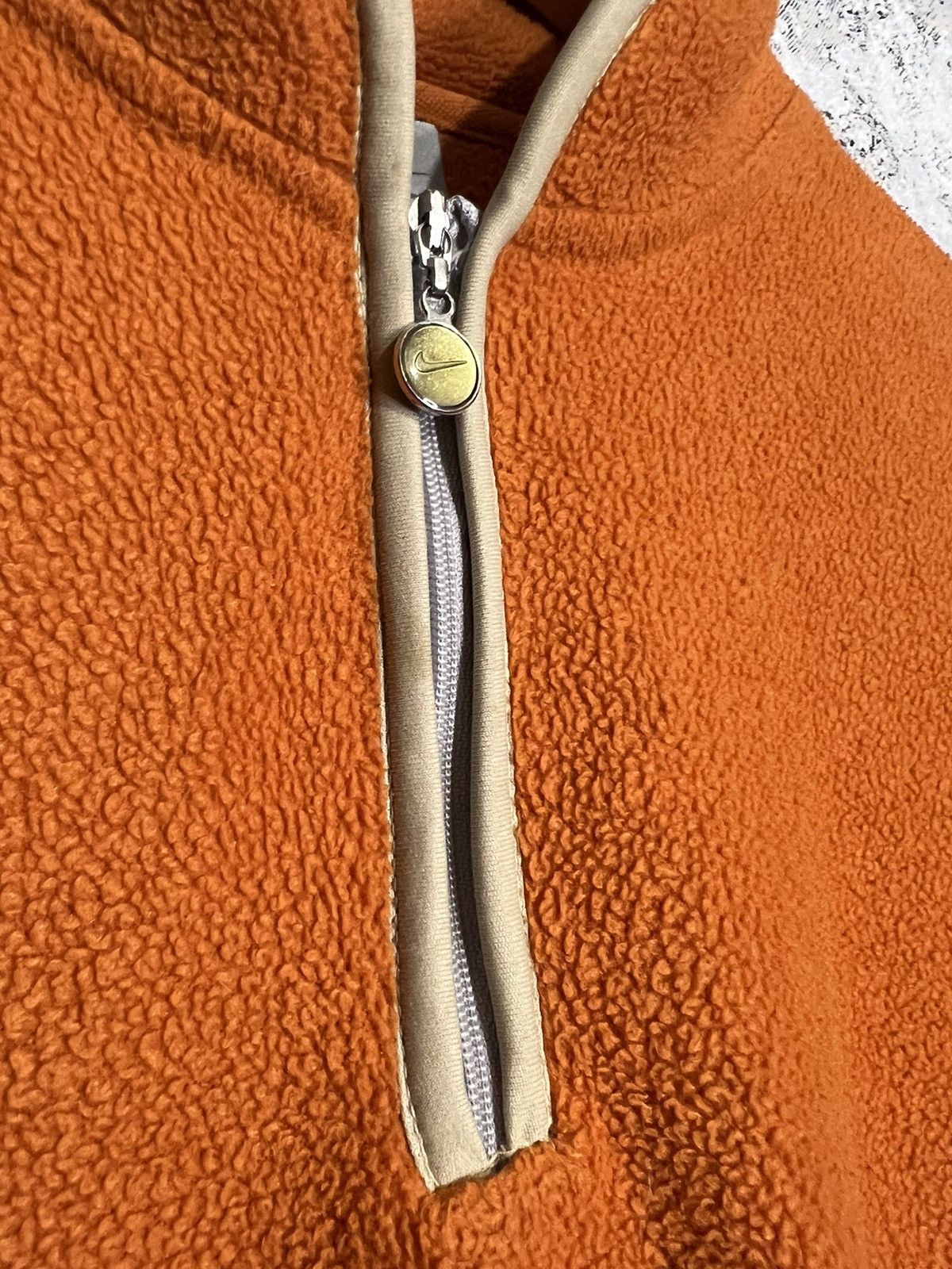 Vintage Nike Vintage Teddy 1/4 Zip Fleece Sweatshirt Size M Y2K Size US M / EU 48-50 / 2 - 10 Thumbnail