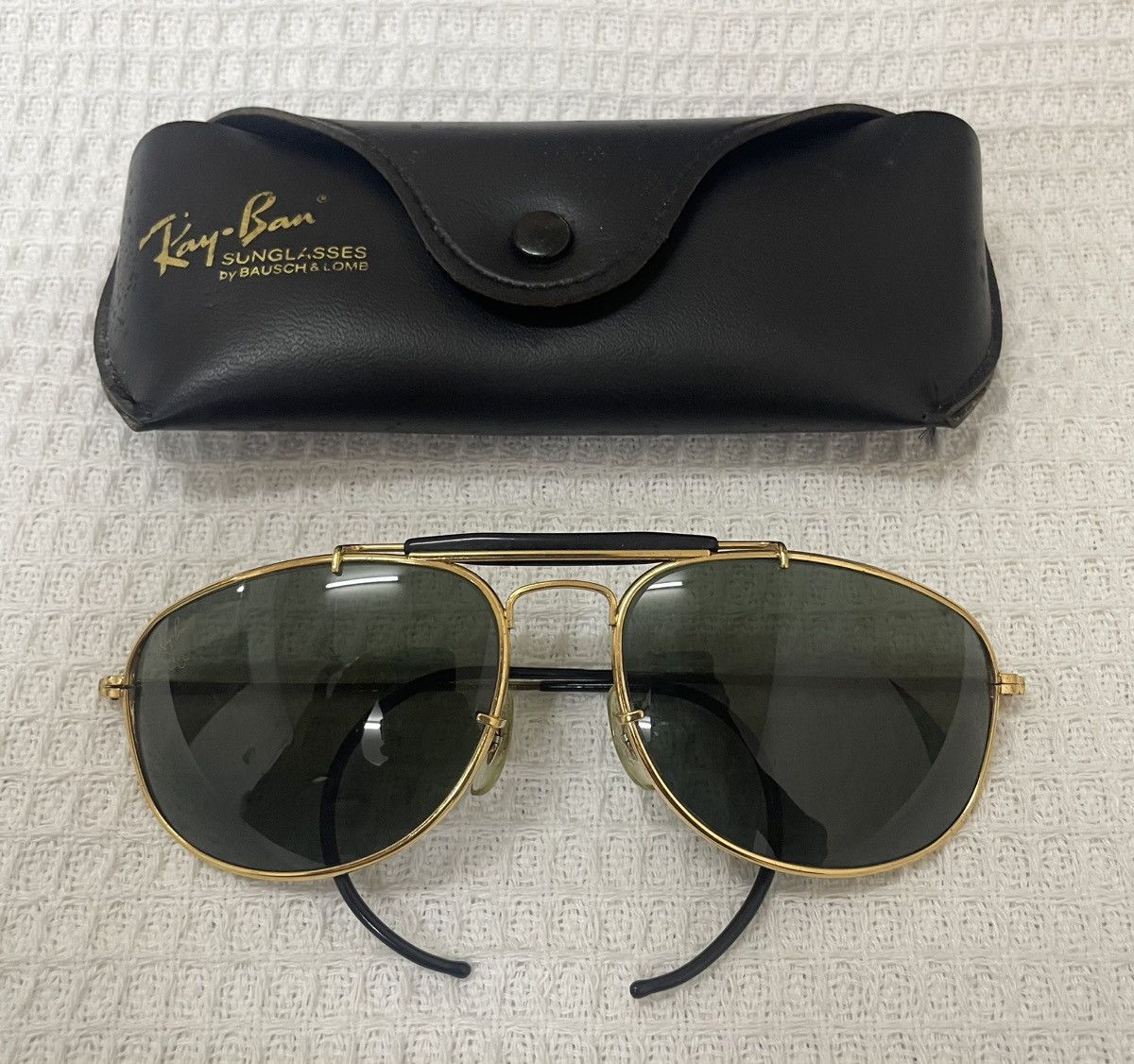 RayBan Bausch & Lomb USA Ray-Ban Caravan Aviator 58-16 L0227 G-15