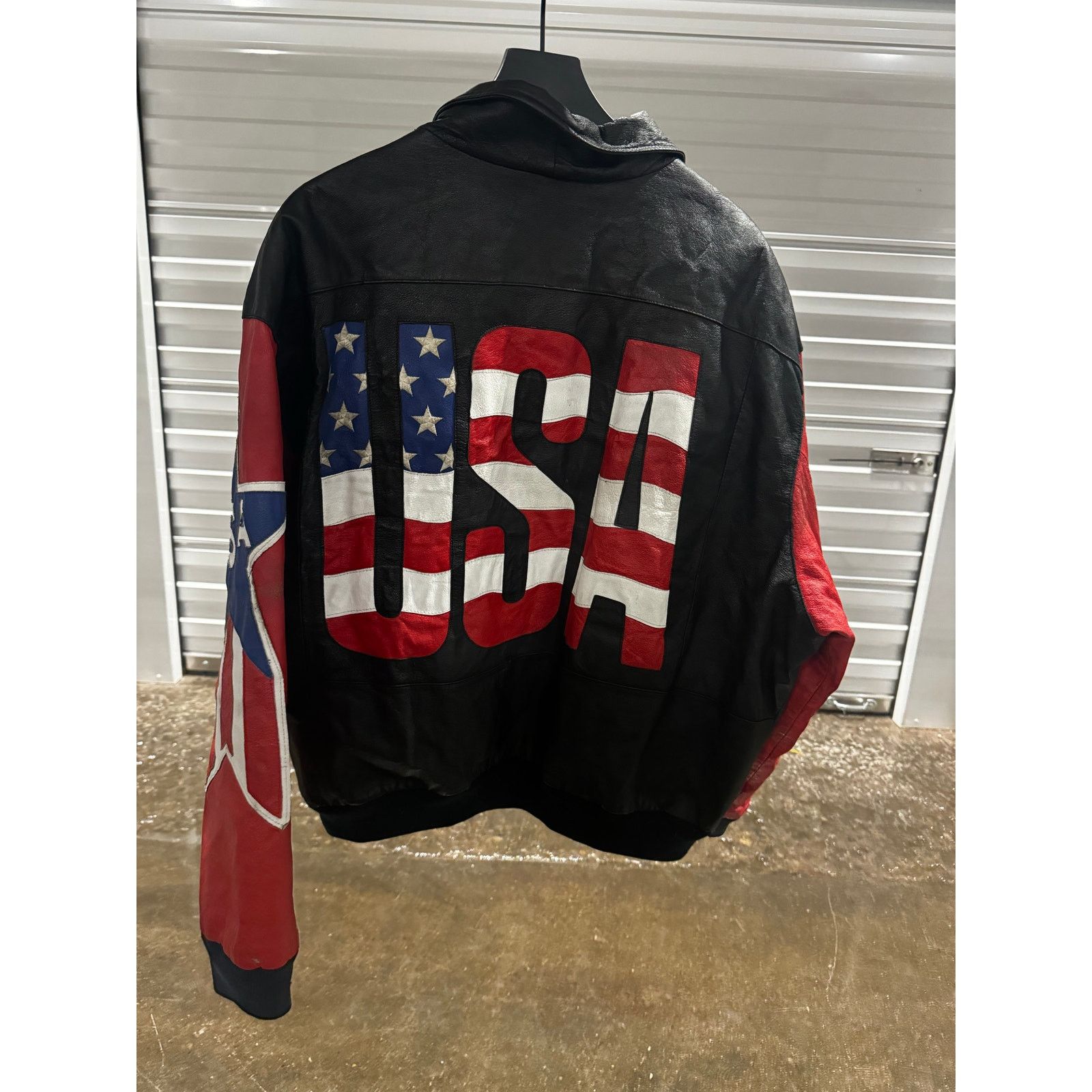 Michael Hoban Leather USA Jacket Size US XXL / EU 58 / 5 - 7 Thumbnail