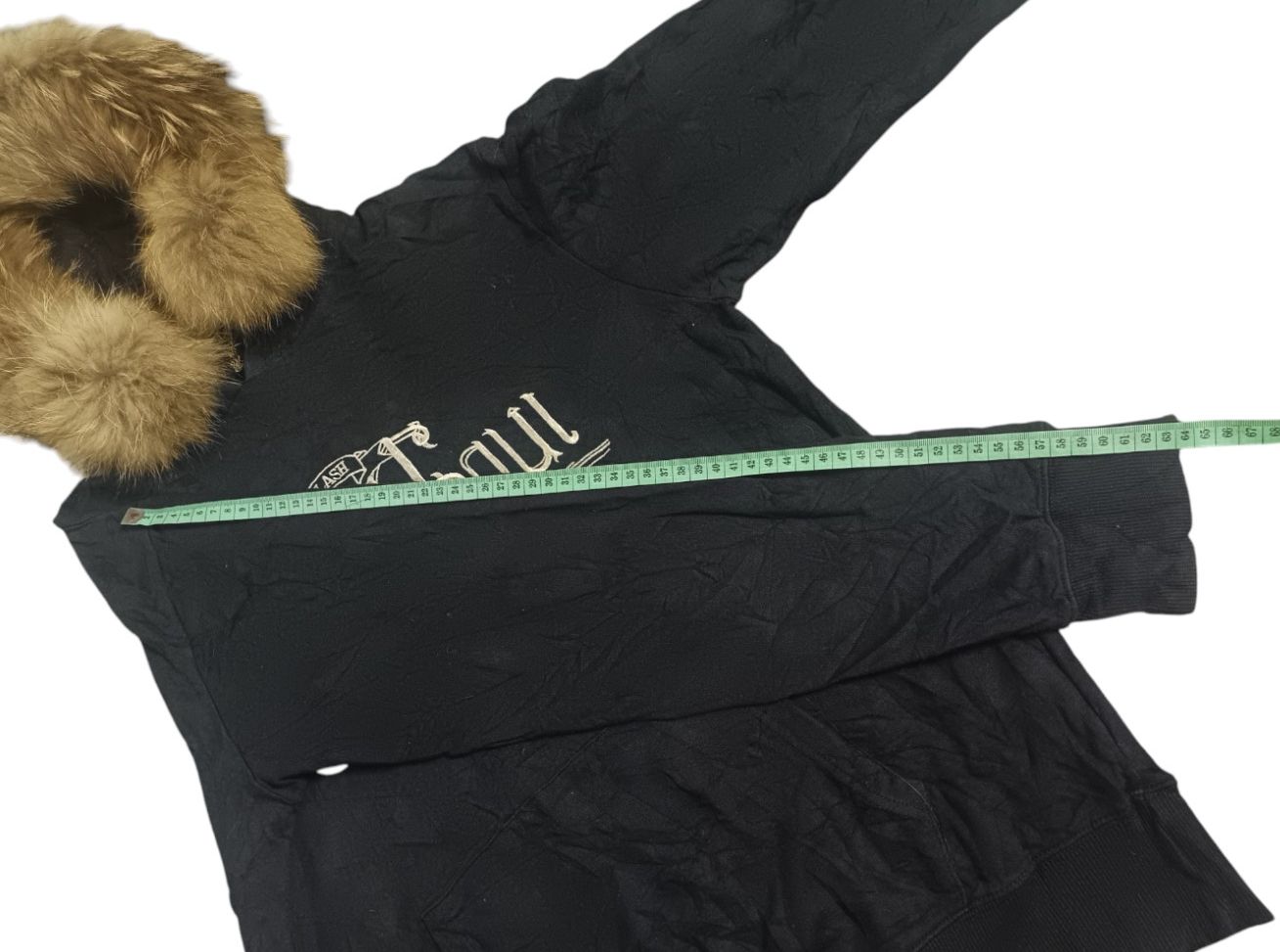 If Six Was Nine × Japanese Brand × Le Grande Bleu (L.G.B.) ONIARAI Black Soul Japanese Street Culture Fur Hoodie Size US M / EU 48-50 / 2 - 9 Thumbnail