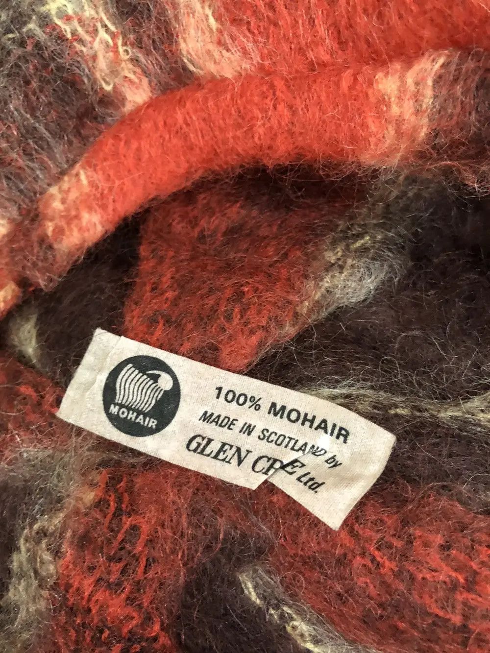 Designer × Vintage Vintage Mohair Multicolour Hat Size ONE SIZE - 4 Thumbnail