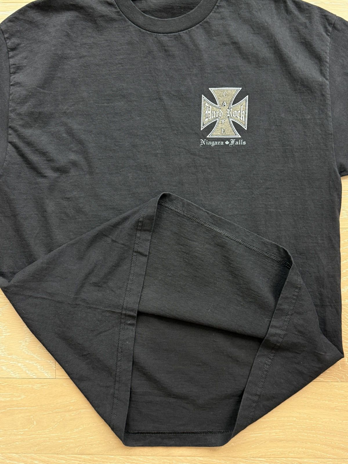 Hard Rock Cafe Vintage Y2K Hard Rock Niagara Falls 1971 West Coast Chopper Size US XL / EU 56 / 4 - 8 Thumbnail