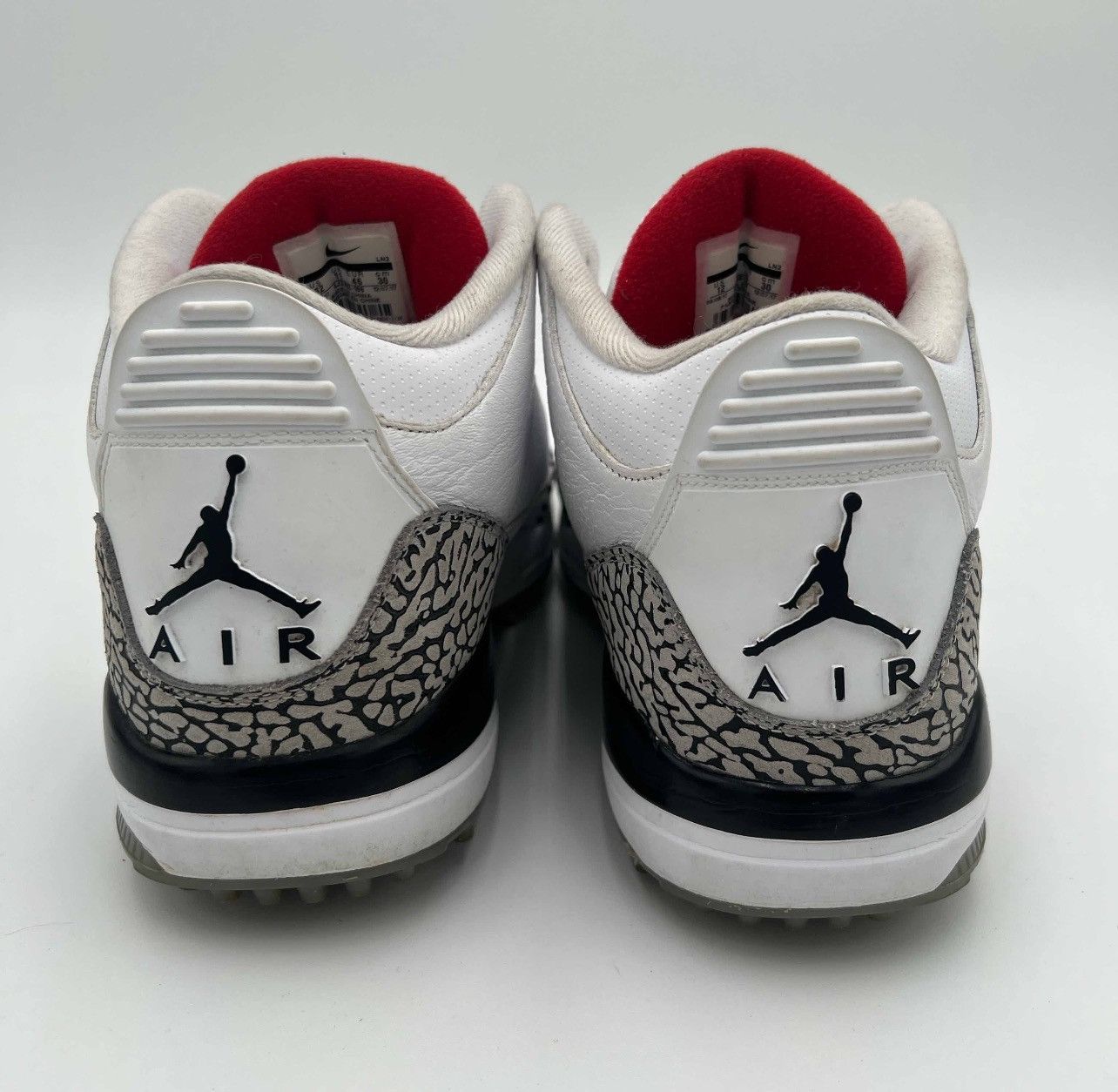 Jordan Brand × Nike Jordan 3 White Cement OG Golf Sneakers 2017 Size 12 Size US 12 / EU 45 - 5 Thumbnail