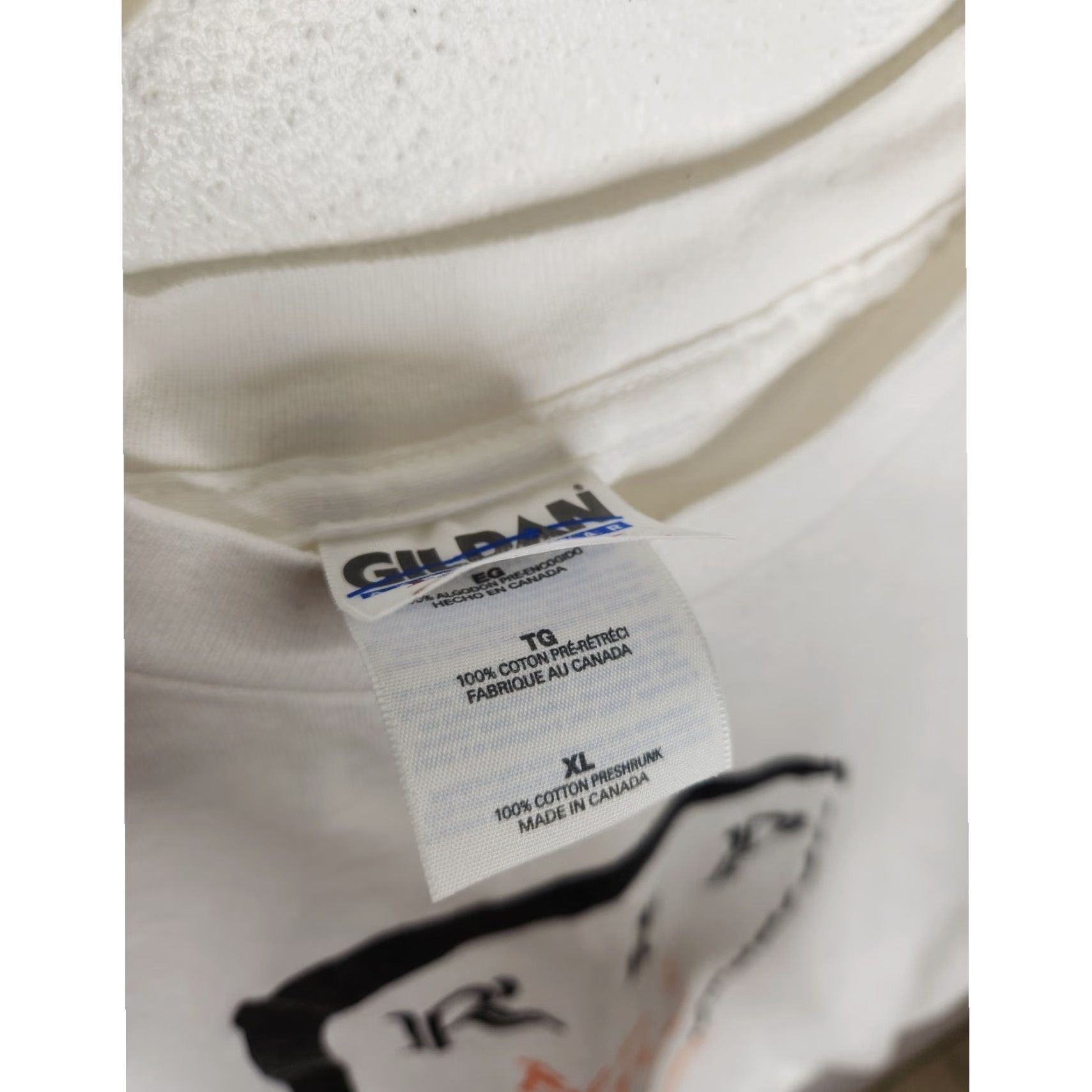 Gildan VINTAGE Gildan XL White Unisex Adults 90s Promo Ben & Jerry's RIP Jeremys Microbatch Ice Creams Gildan XL White Size US XL / EU 56 / 4 - 5 Thumbnail