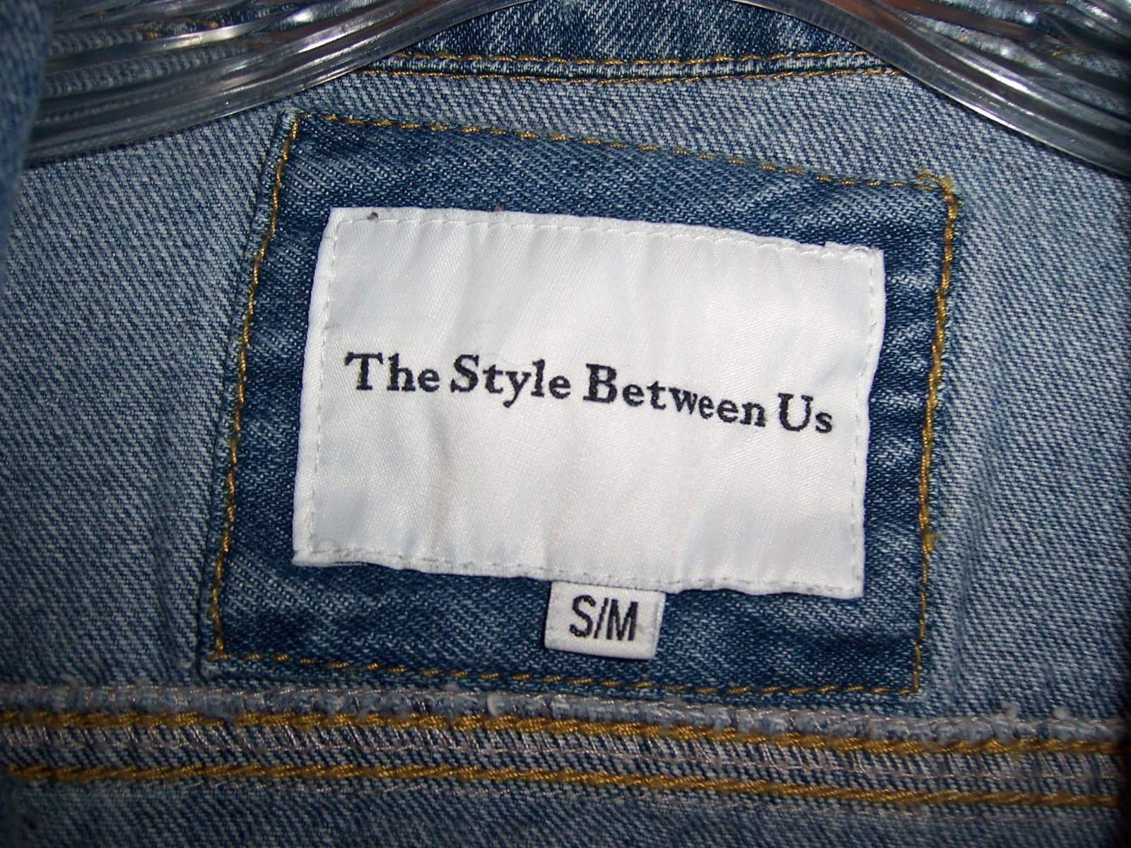 Other The Style Between Us - Distressed Jean Jacket - Denim - S/M Size S / US 4 / IT 40 - 3 Thumbnail