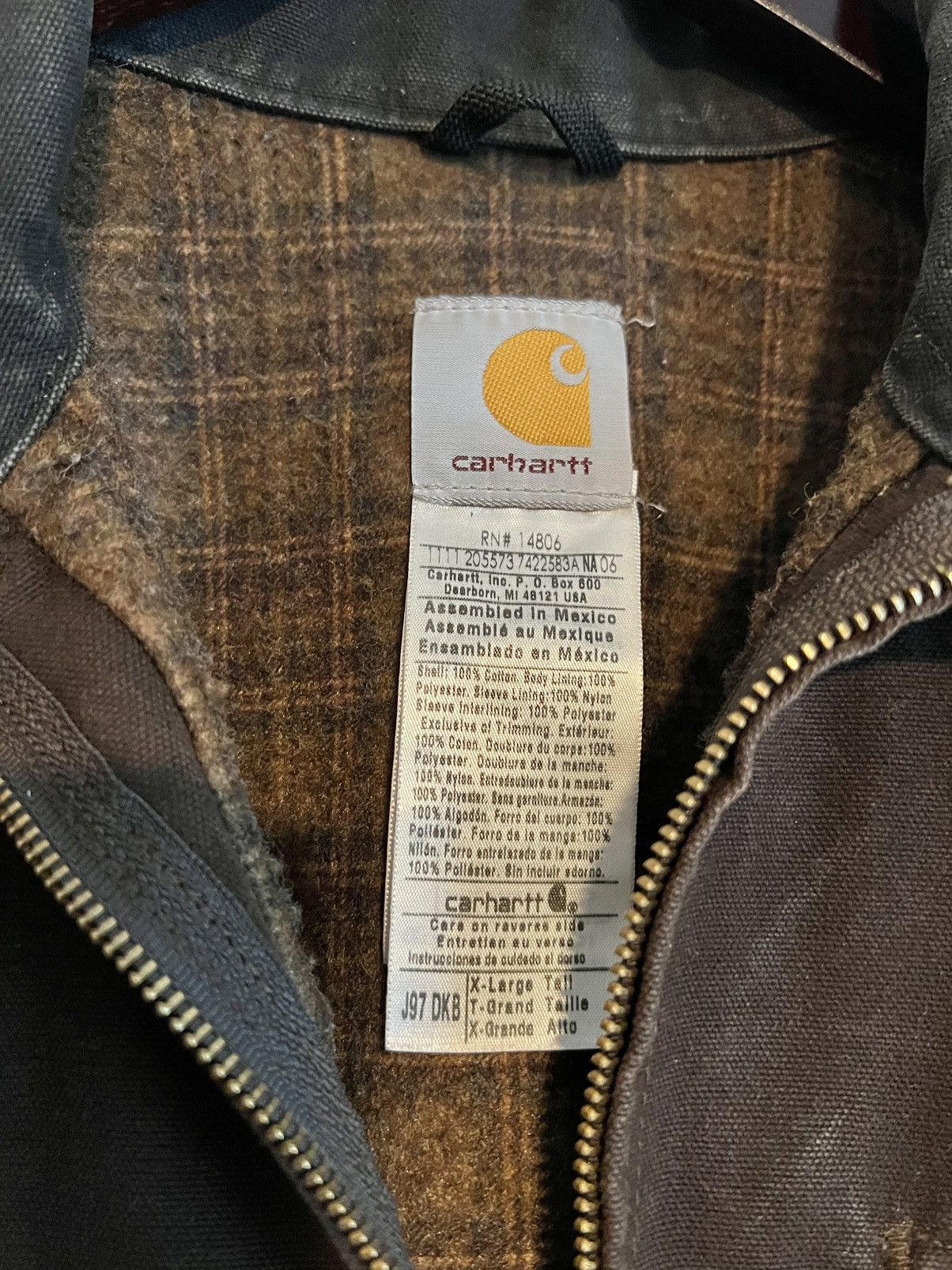 Carhartt Carhartt J97 DK8 Detroit Jacket Size US XL / EU 56 / 4 - 2 Thumbnail