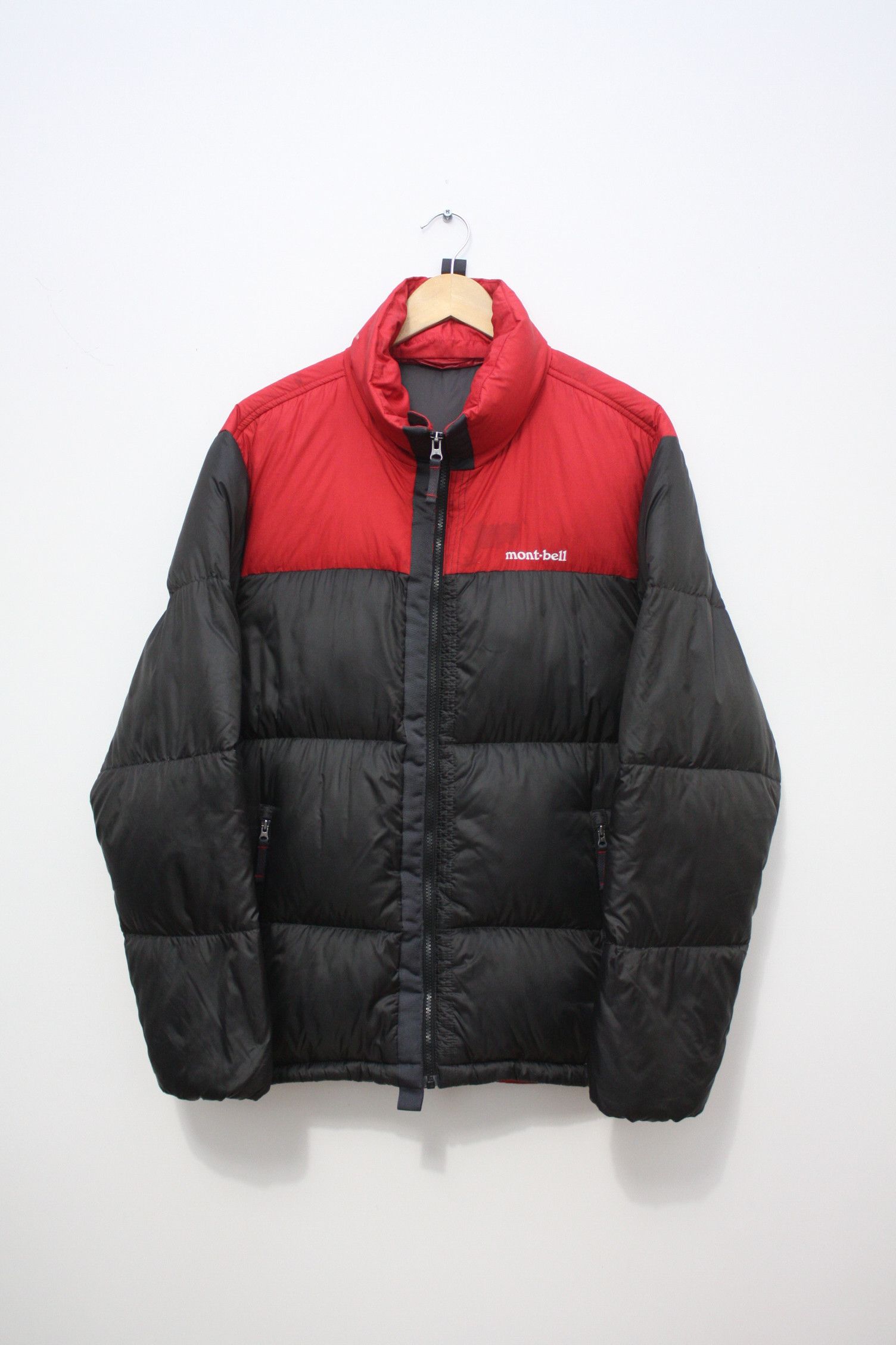 Montbell Montbell Black Red Puffer Down Jacket Men's Large Size US L / EU 52-54 / 3 - 1 Thumbnail