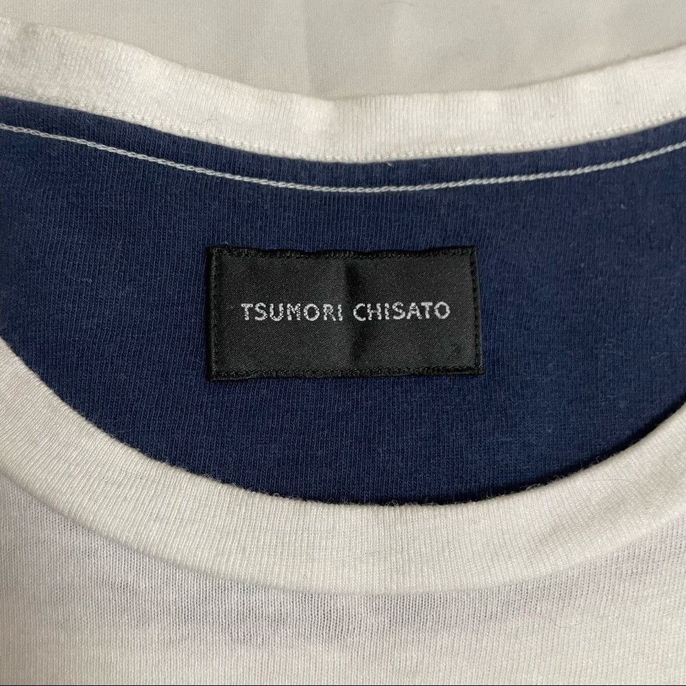Tsumori Chisato Tsumori Chisato White Cotton T-Shirt Size 2 US M Size M / US 6-8 / IT 42-44 - 7 Thumbnail