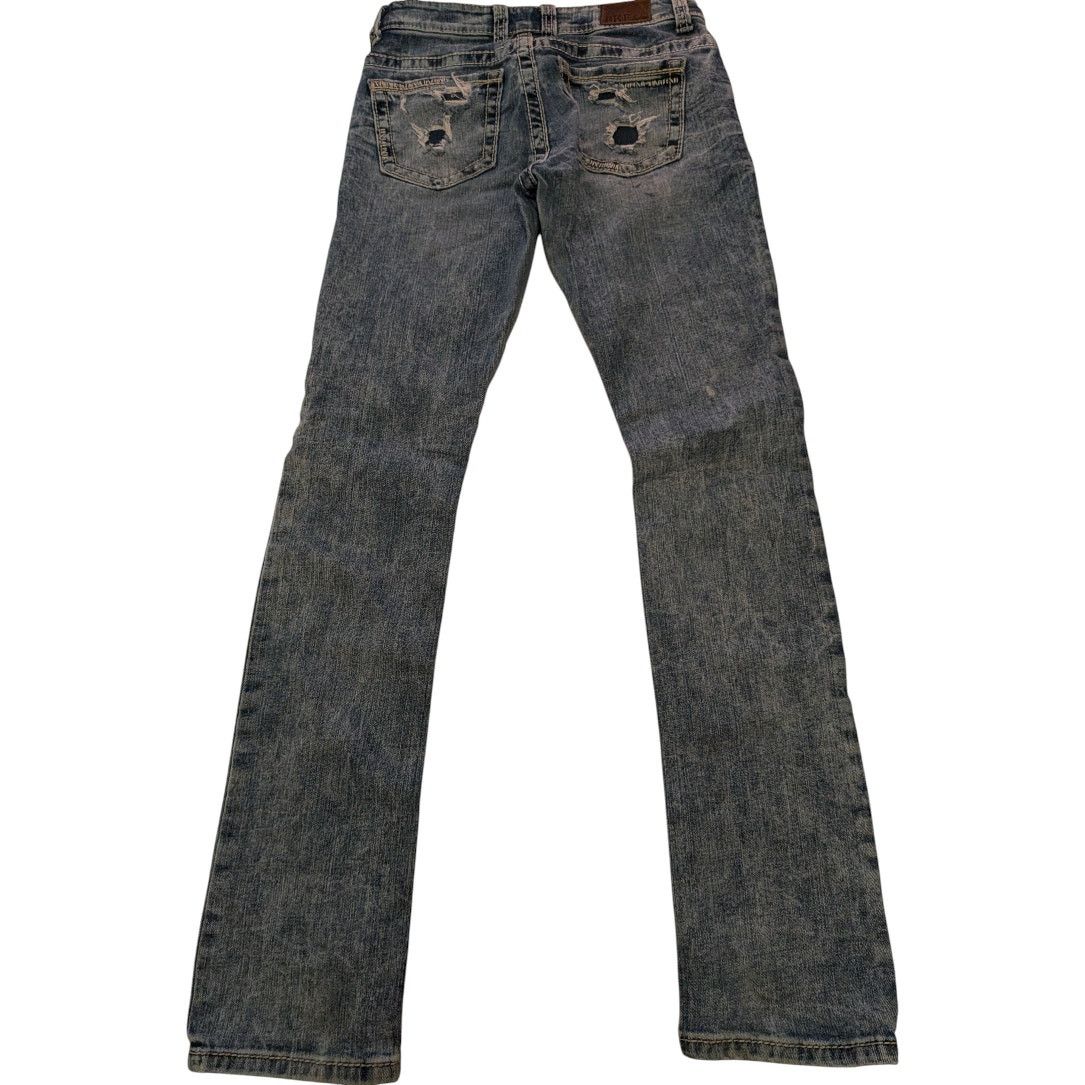 BKE BKE Denim Jeans Distressed Payton Straight Leg Women 26/33.5 Size 26" / US 2 / IT 38 - 3 Thumbnail