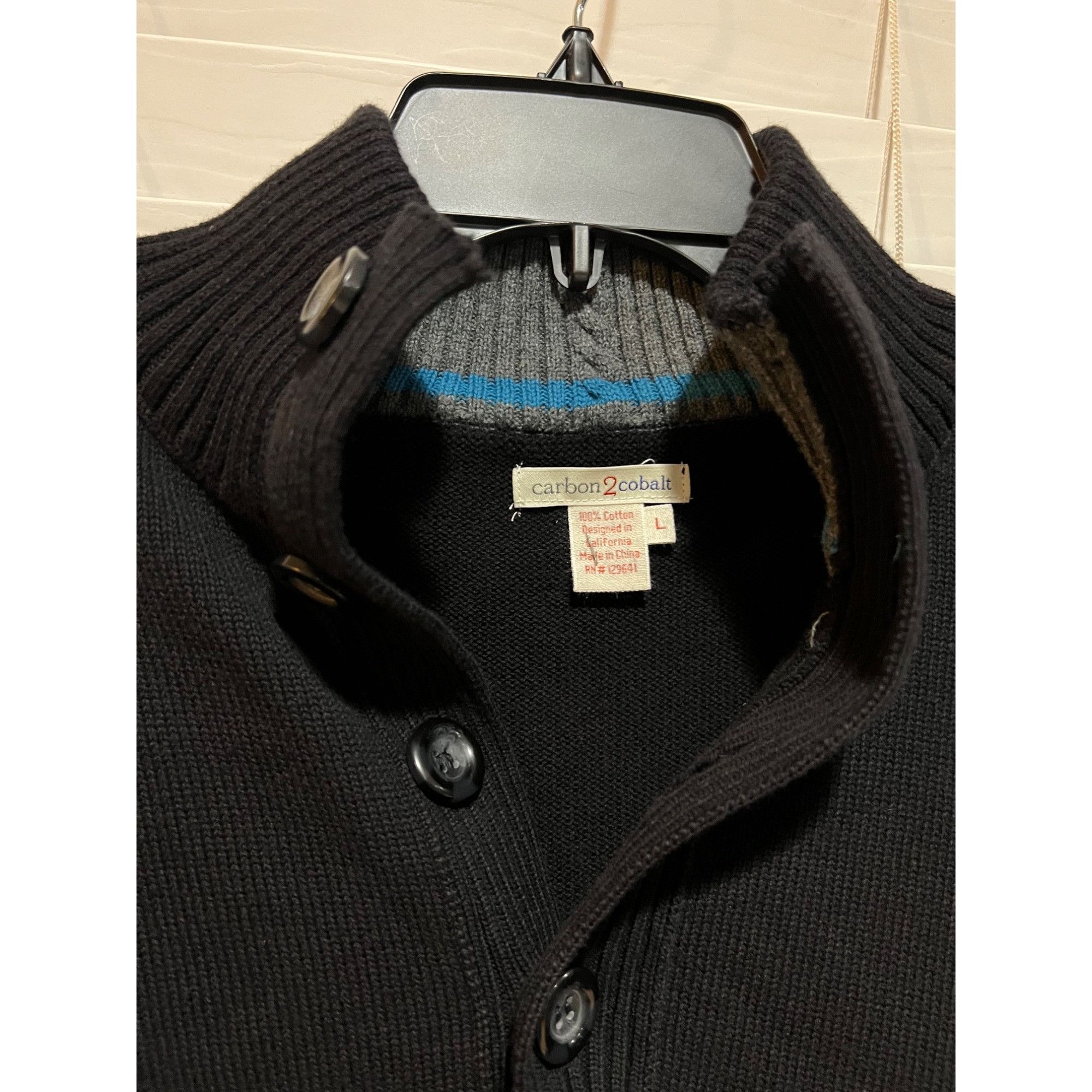 Carbon2Cobalt Carbon2Cobalt Mens Sweater - Size L Size US L / EU 52-54 / 3 - 2 Thumbnail